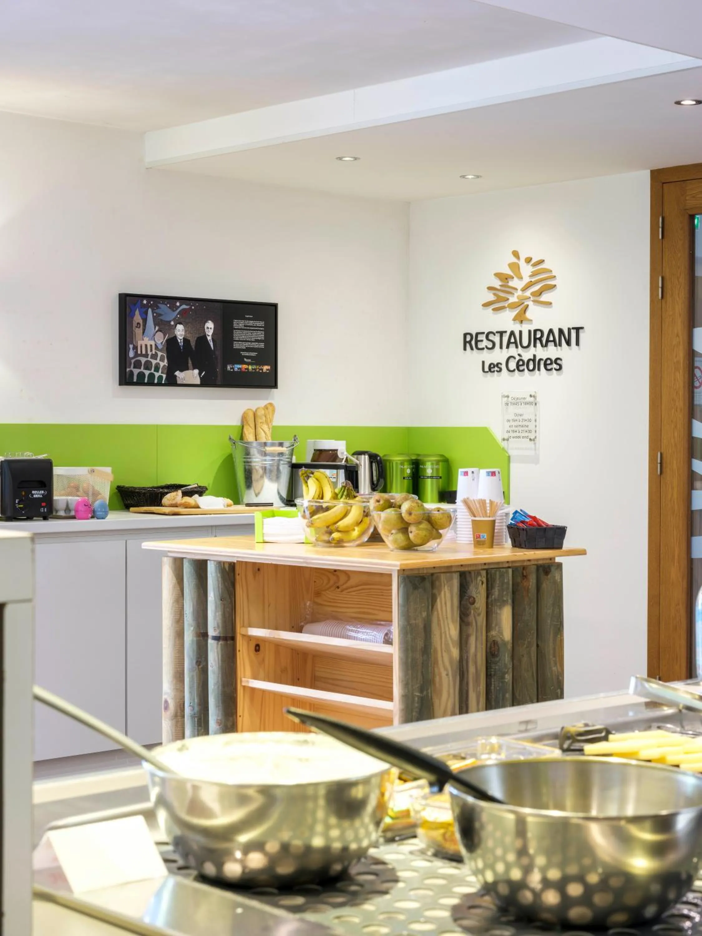 Buffet breakfast in ibis Styles Sarrebourg