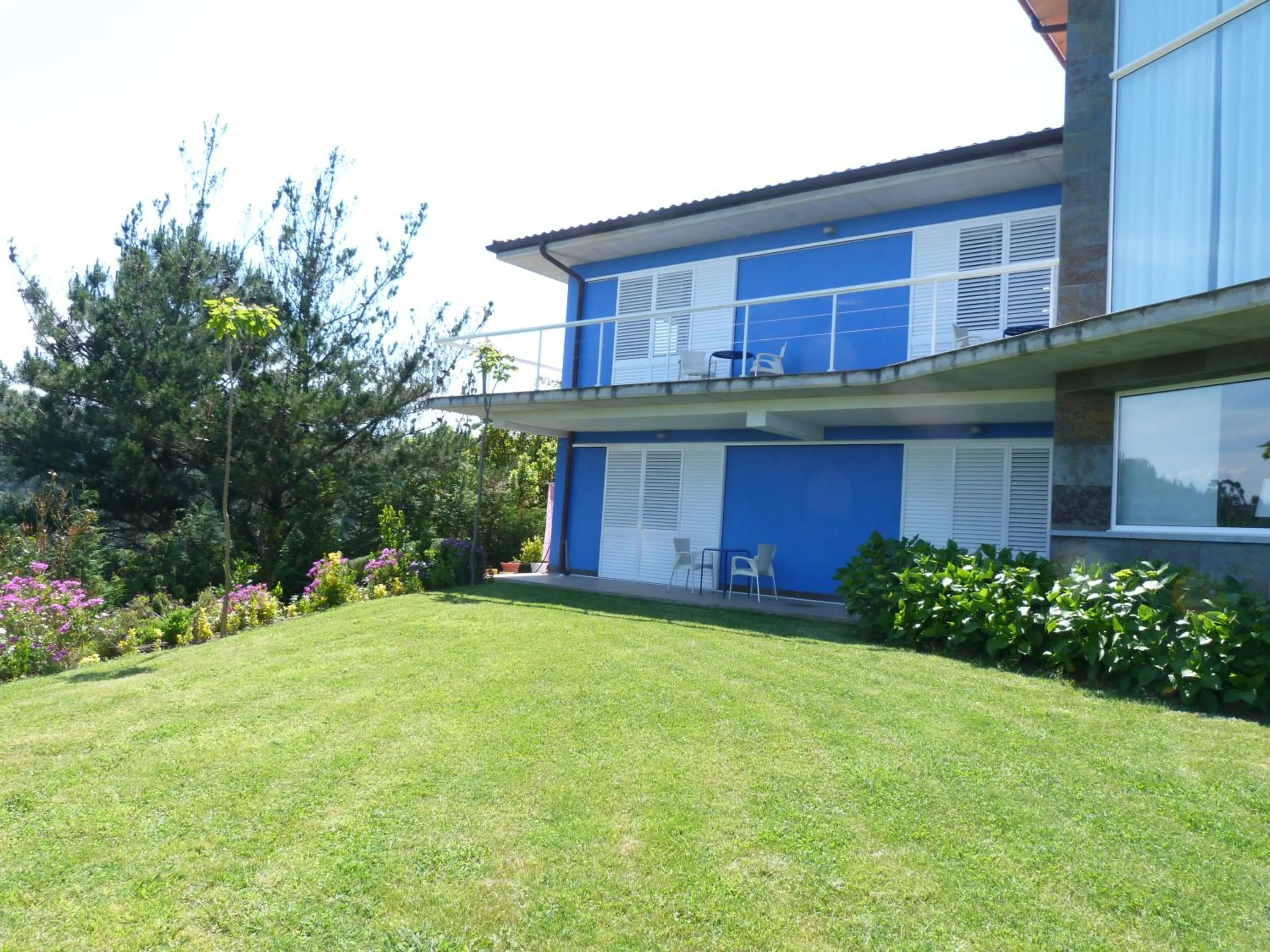 Patio in Hotel Garazar