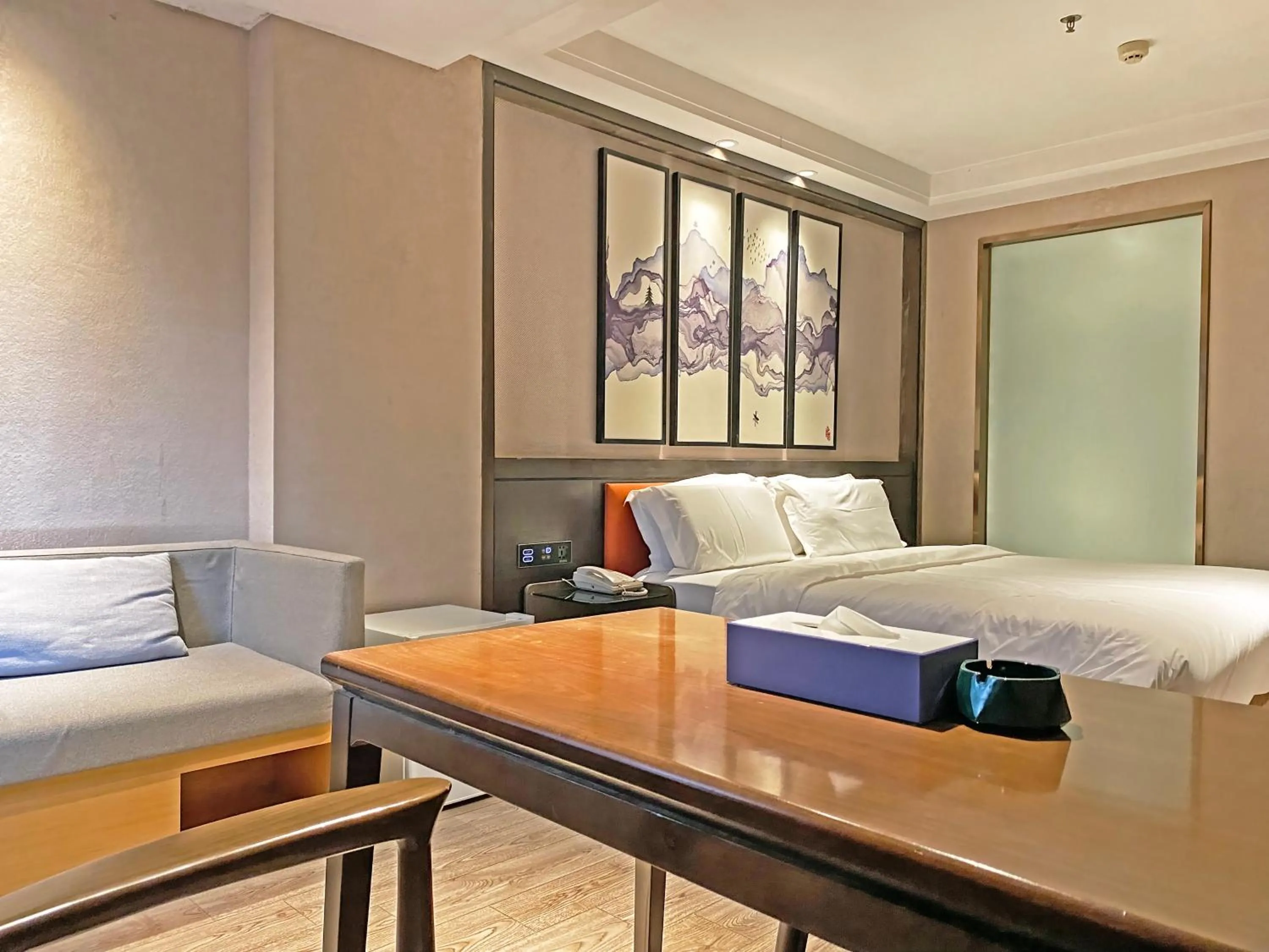 Bed in Insail Hotels Guangzhou Beijing Road Pedestrian Branch