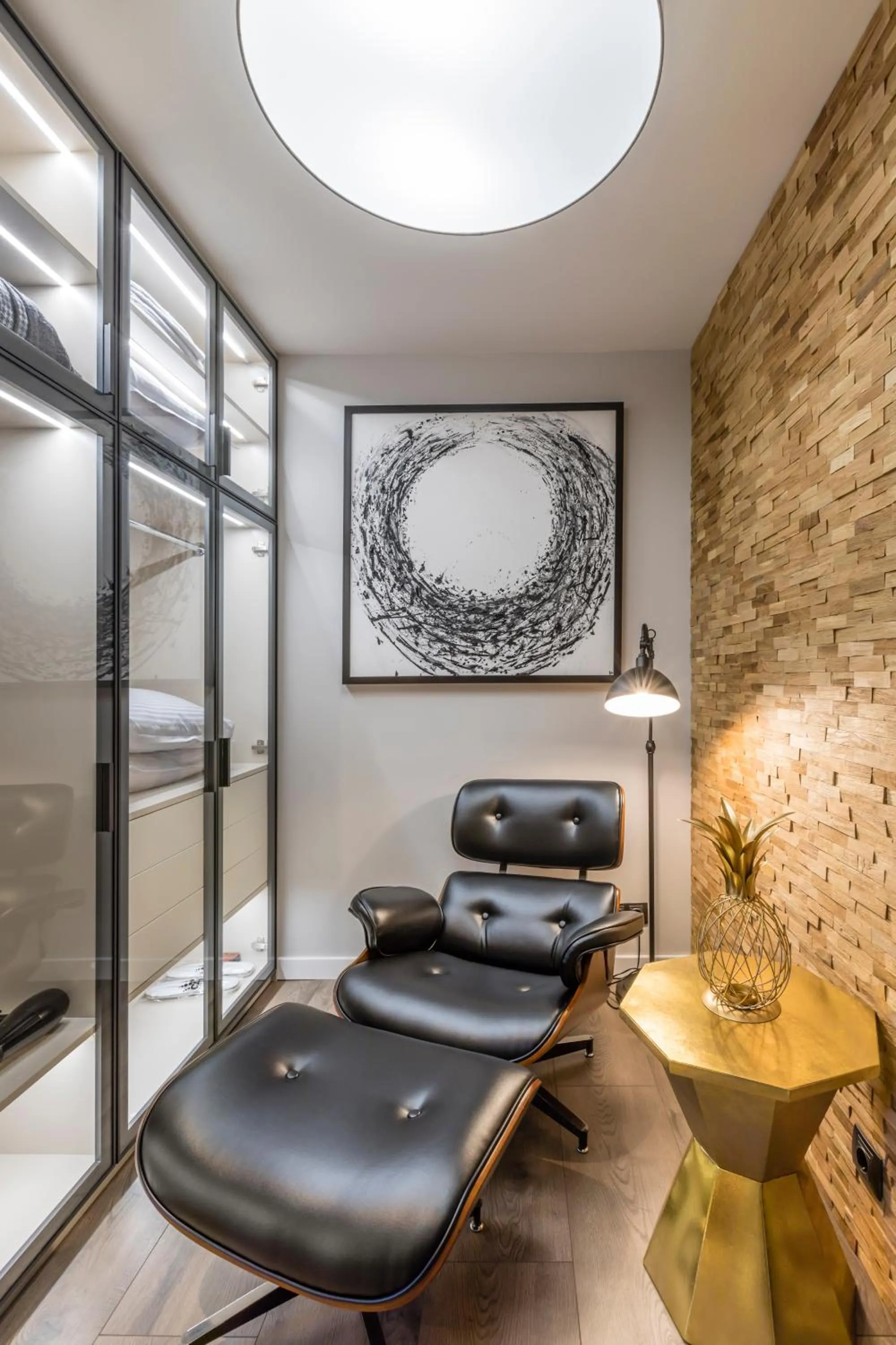 Seating area in Casa Verdi