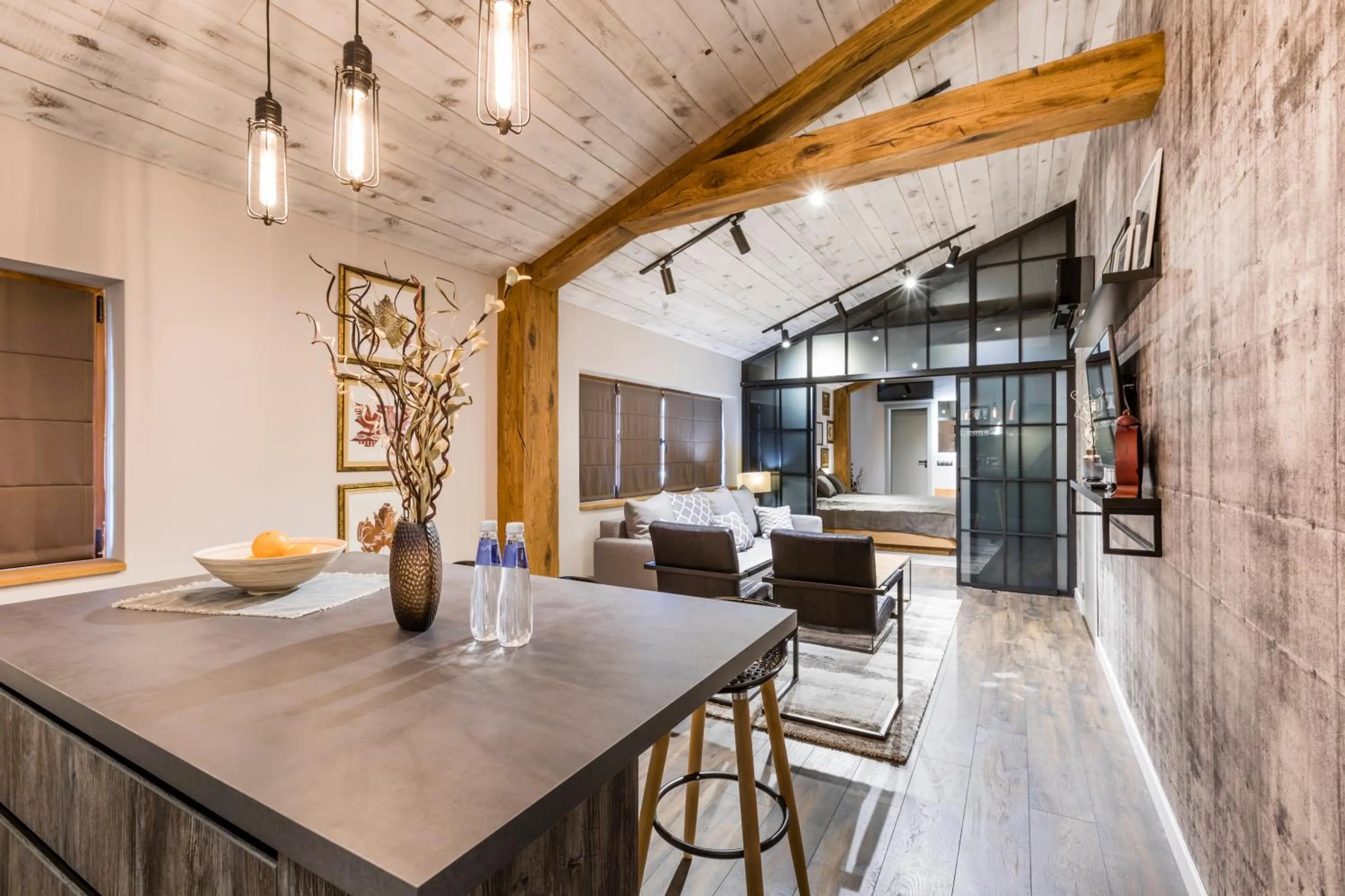 Seating area in Casa Verdi