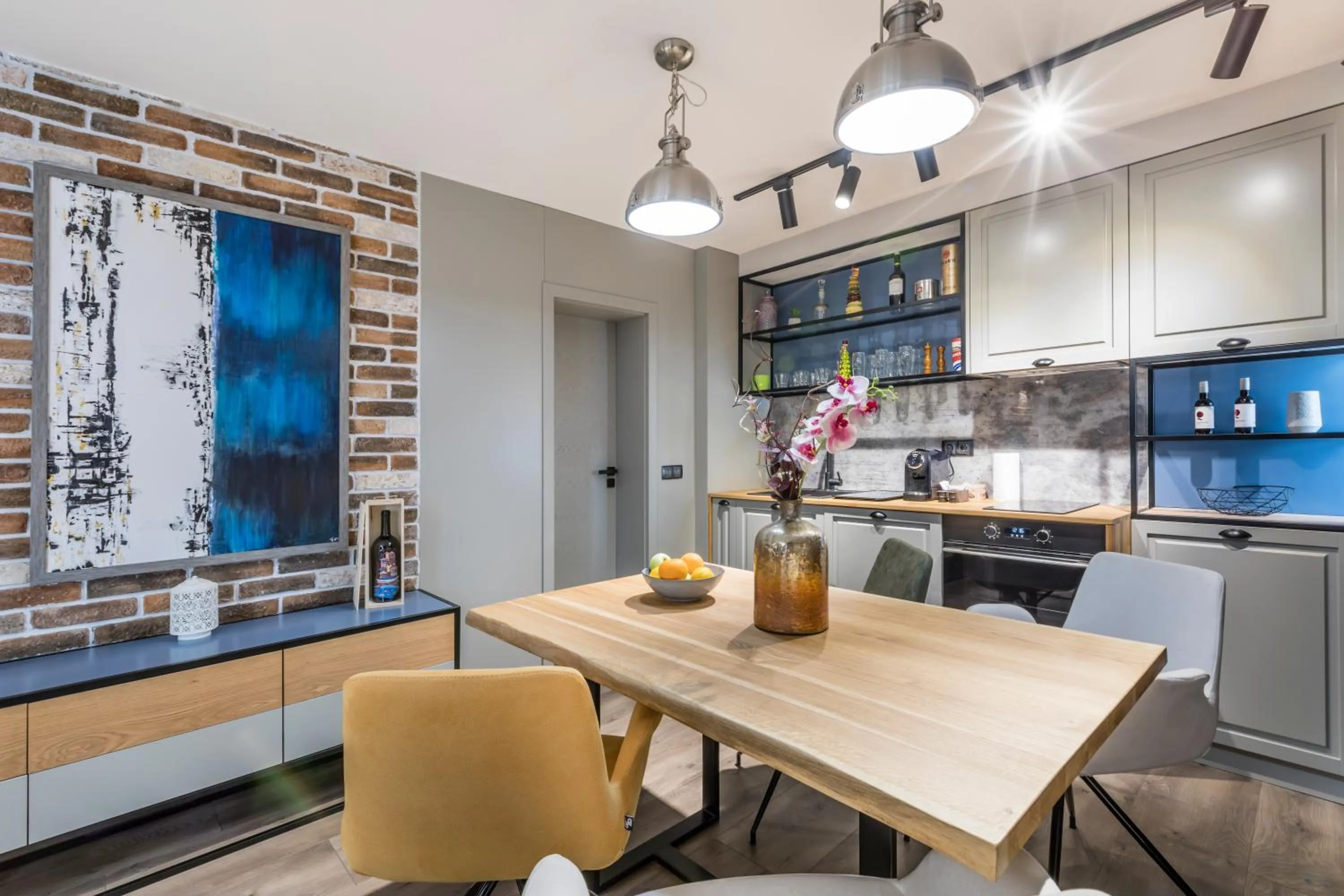 Kitchen or kitchenette in Casa Verdi