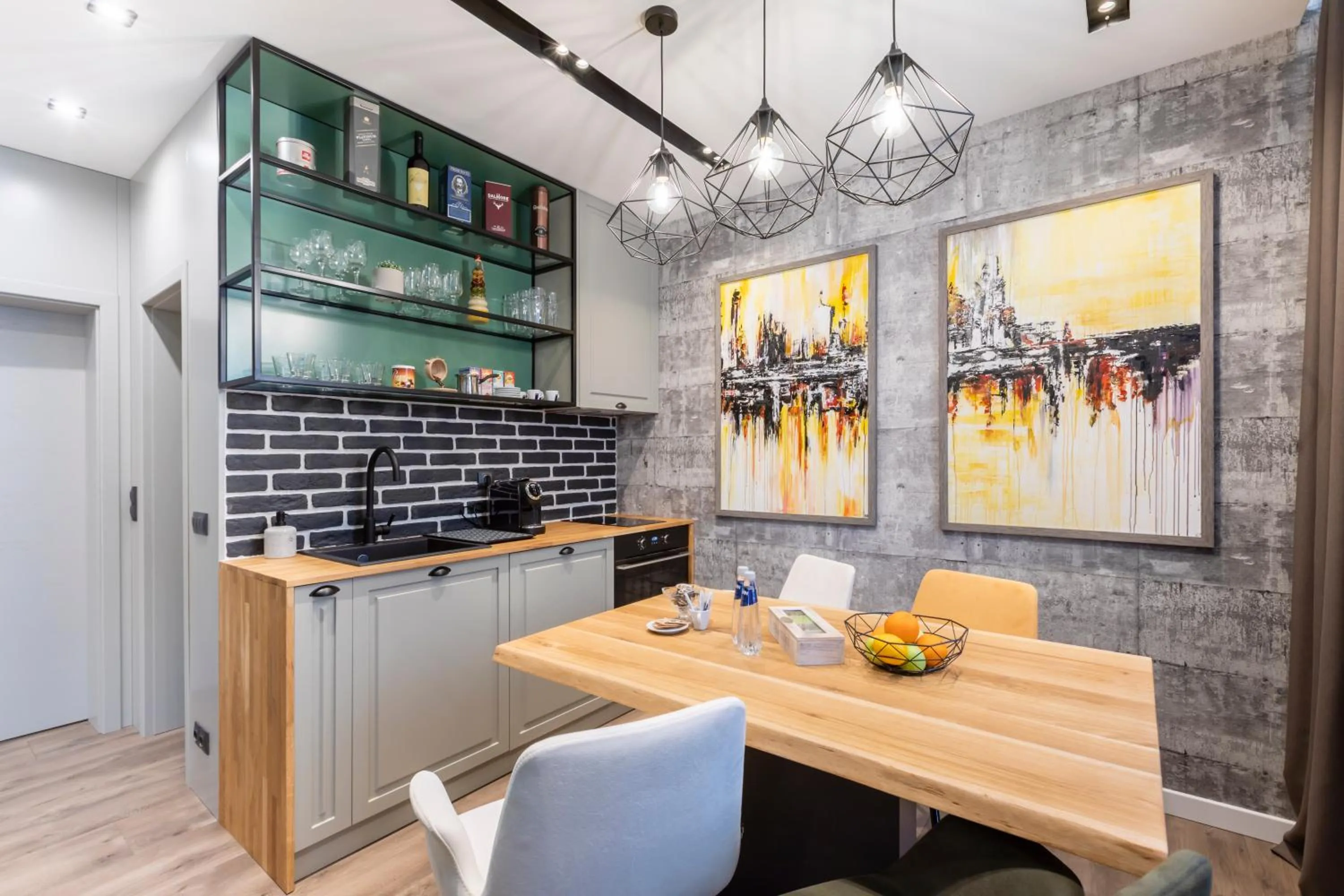 Kitchen or kitchenette in Casa Verdi