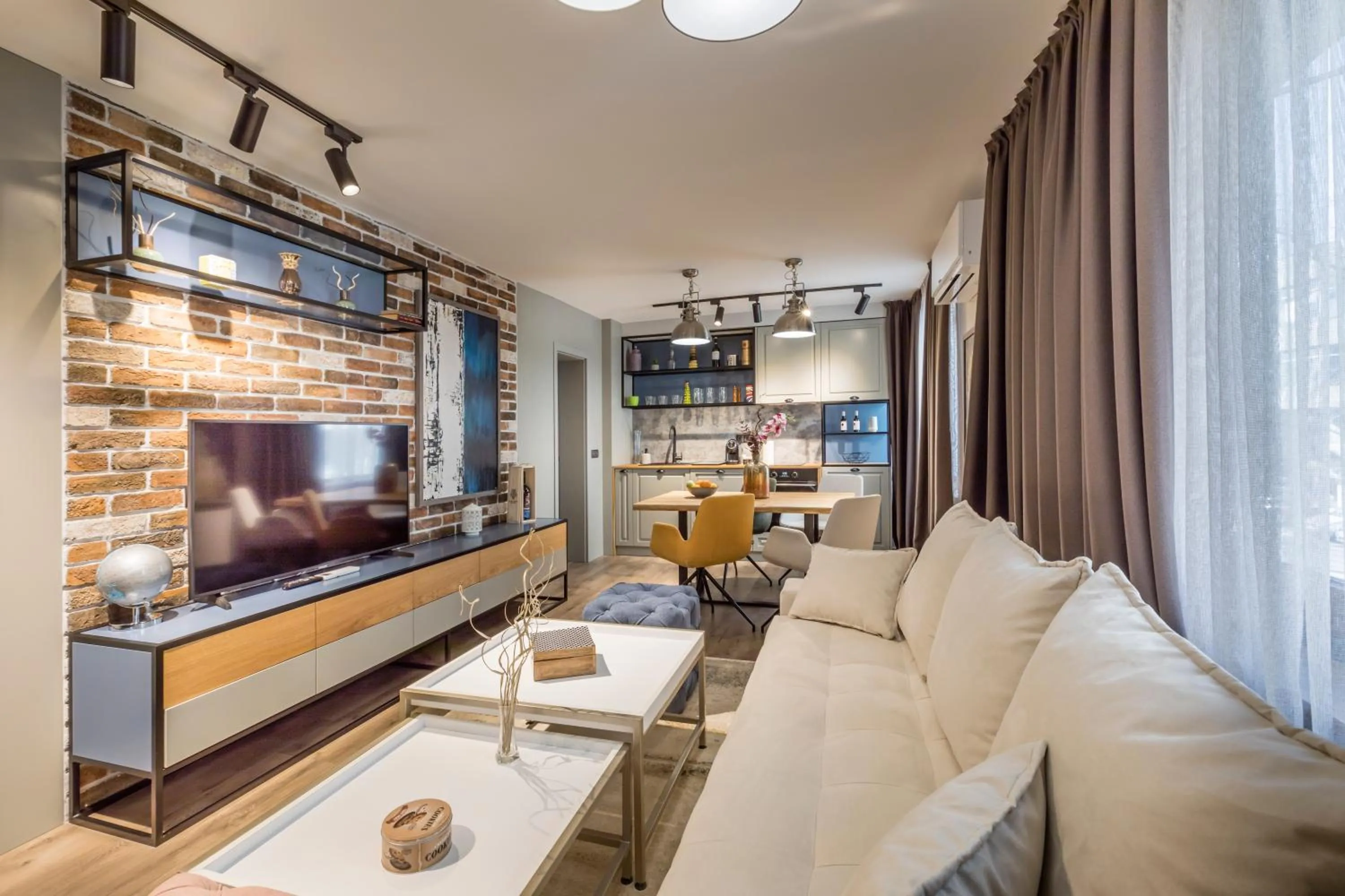 Seating area in Casa Verdi