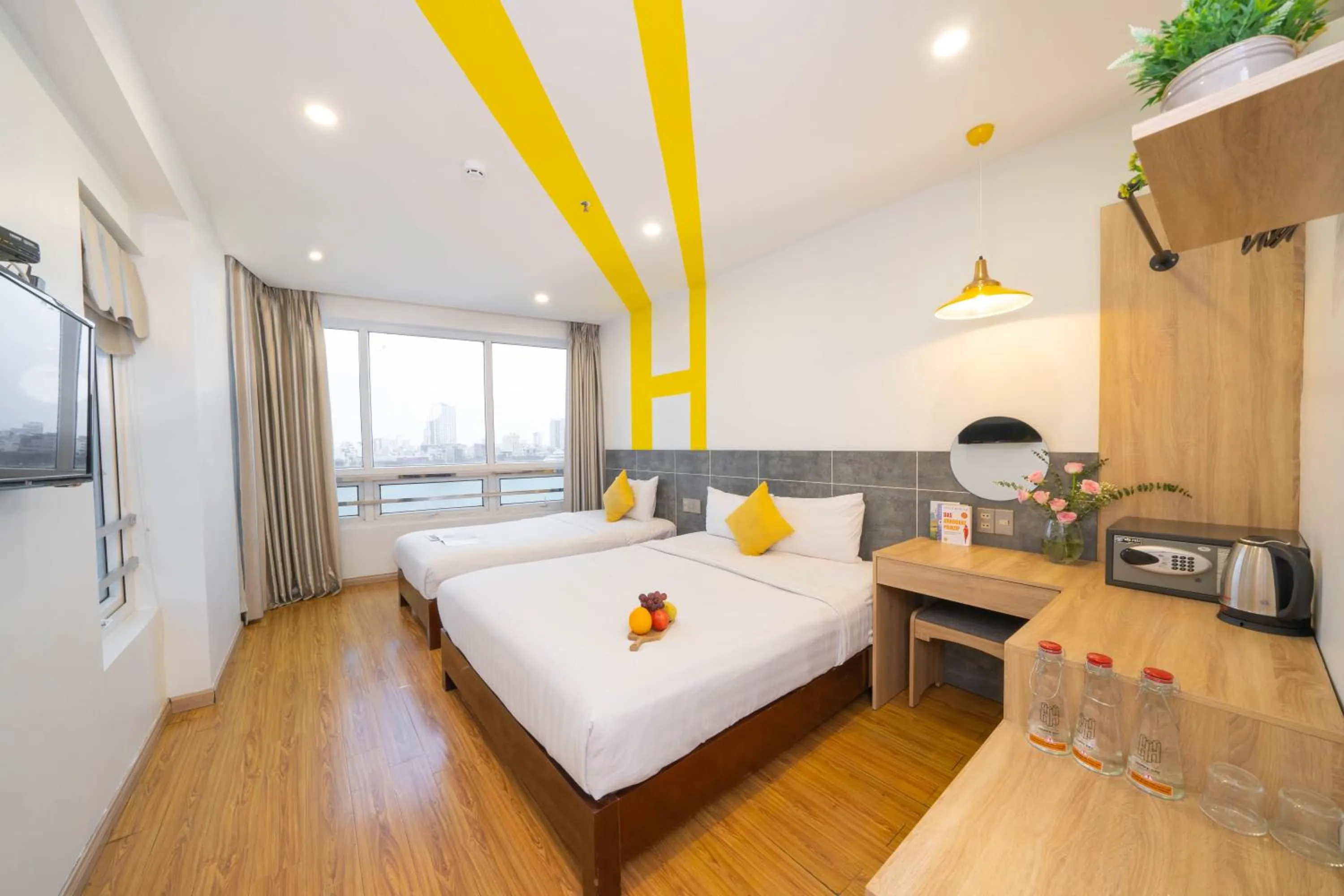 Bedroom, Bed in Happy Day Riverside Hotel & Spa Danang