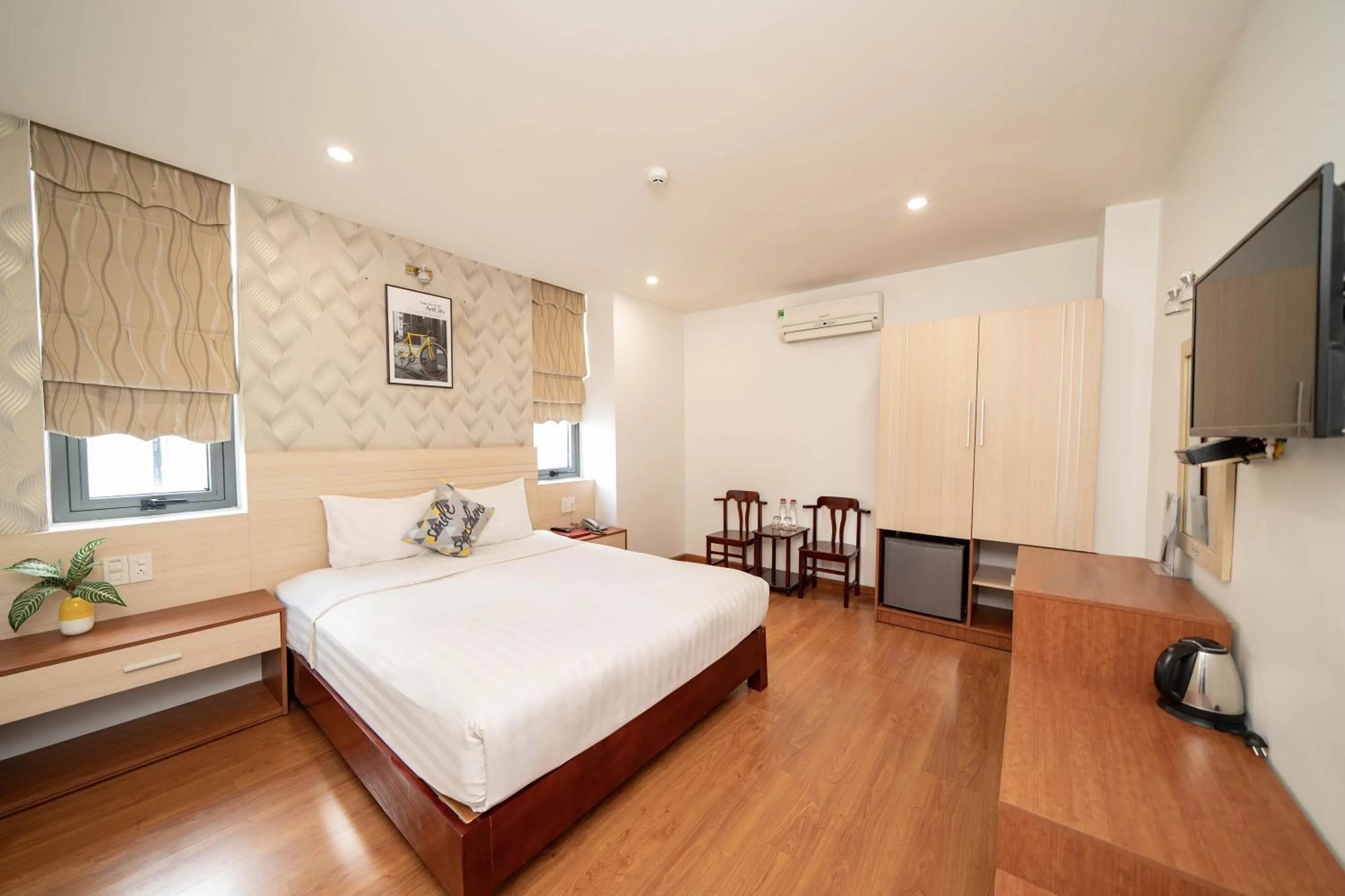 Bedroom, Bed in Happy Day Riverside Hotel & Spa Danang
