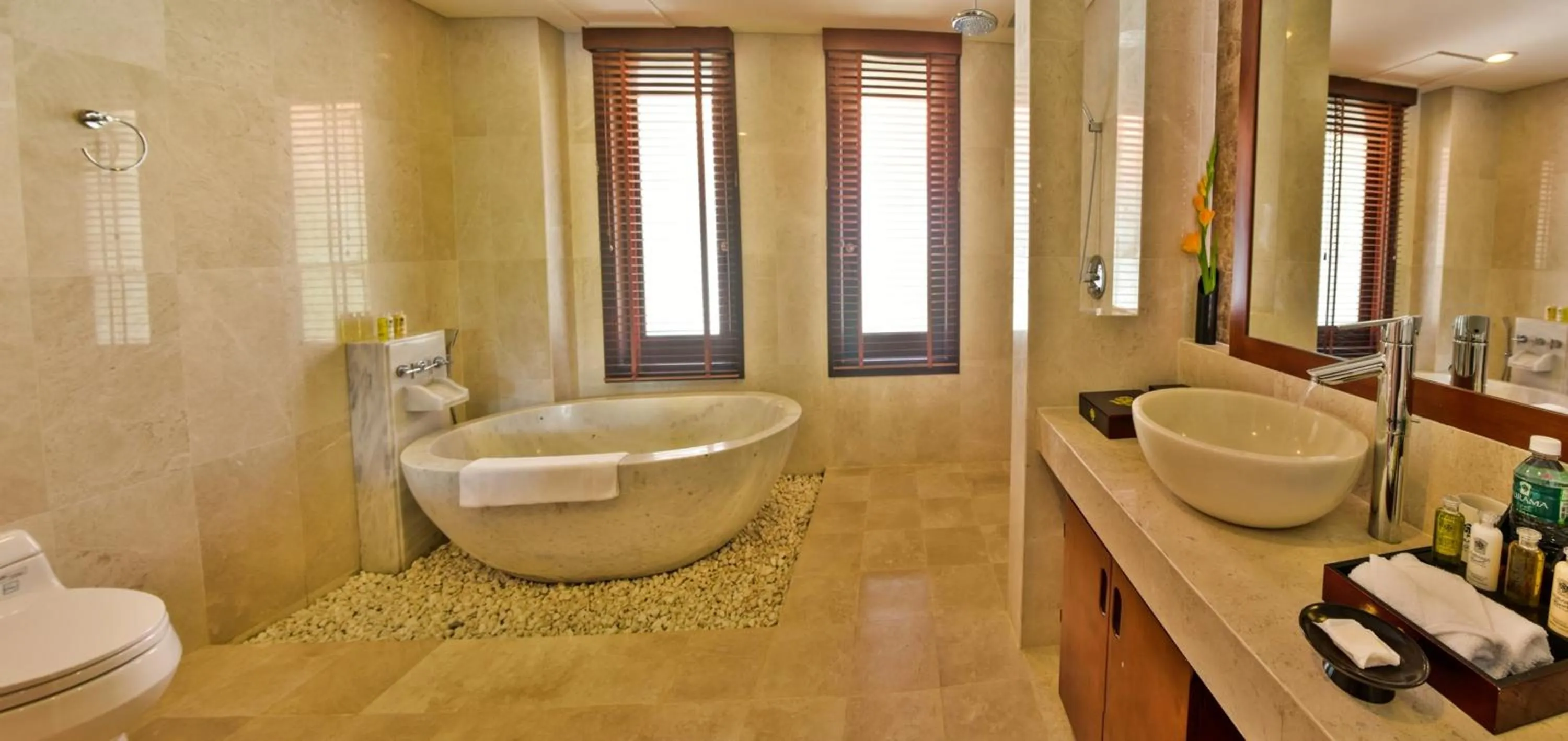 Toilet in Furama Villas Danang