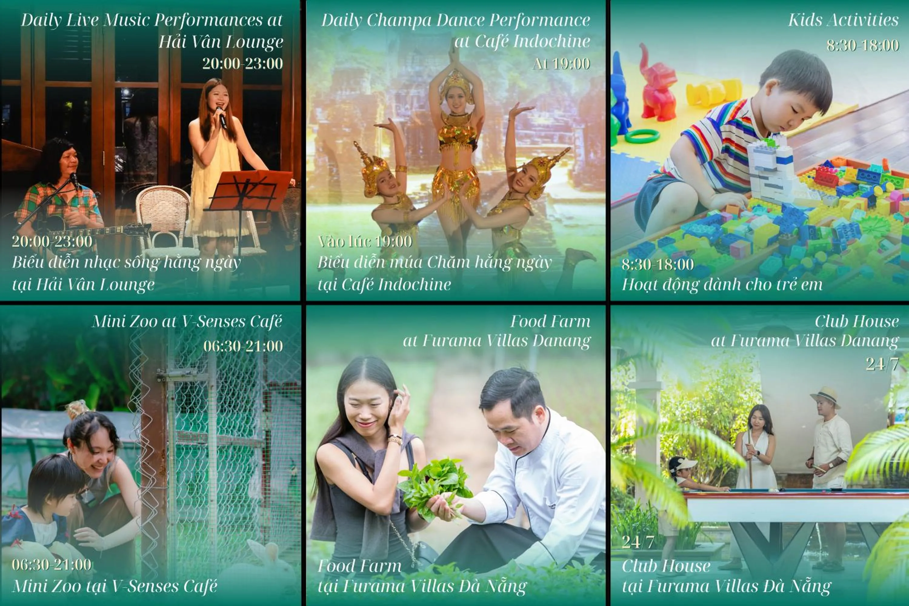 Activities in Furama Villas Danang