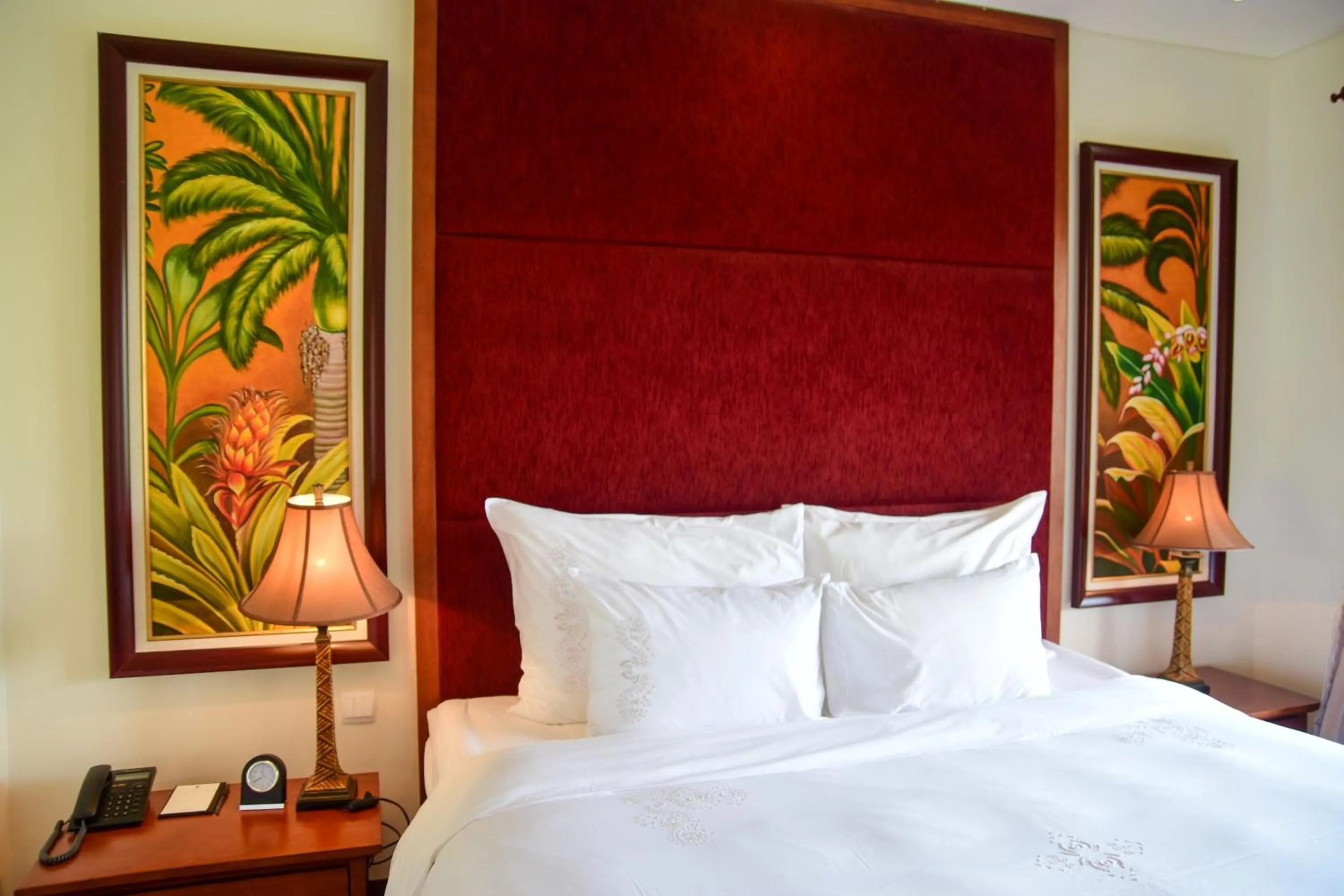 Decorative detail, Bed in Furama Villas Danang