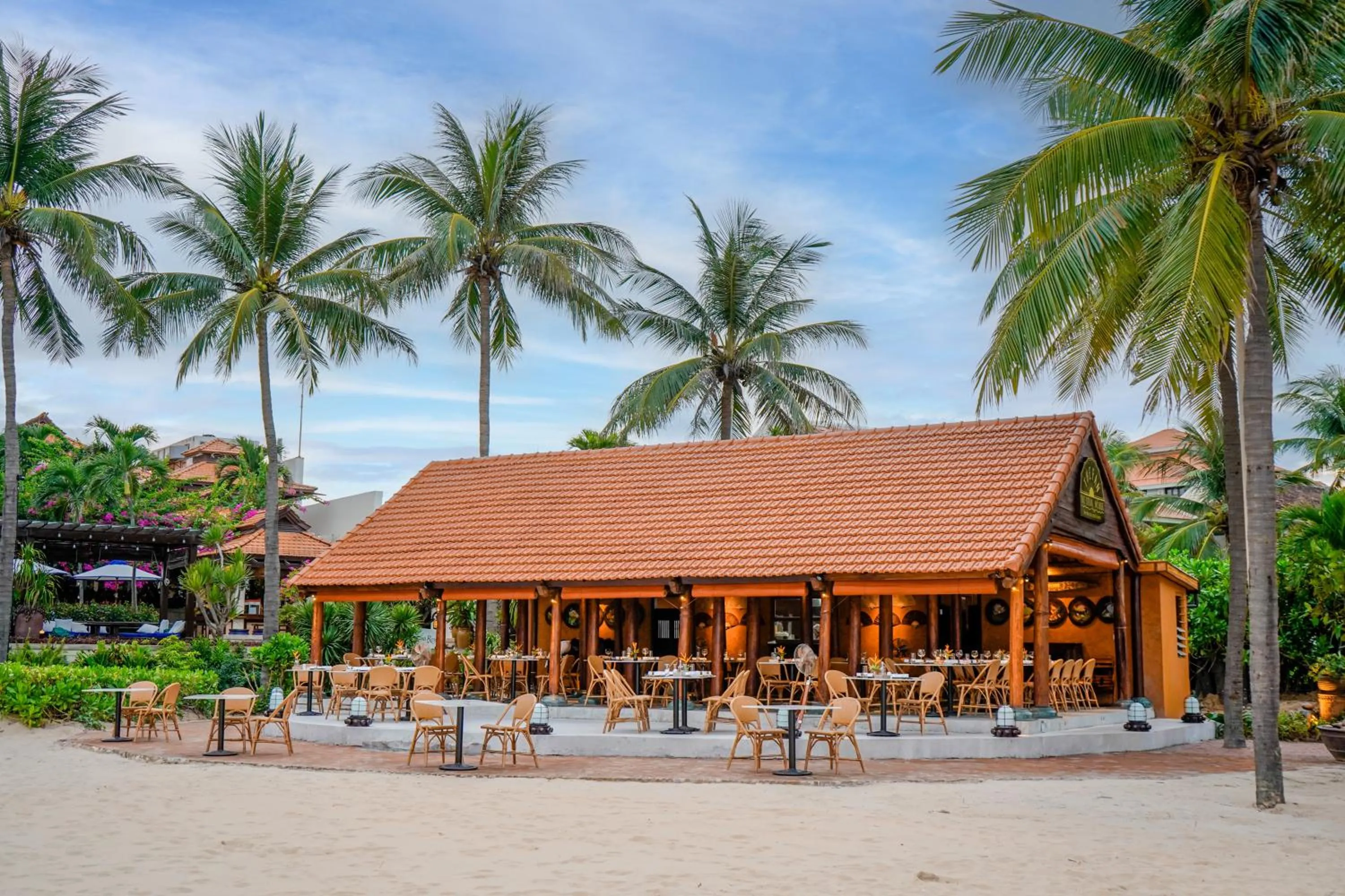 Dining area in Furama Villas Danang