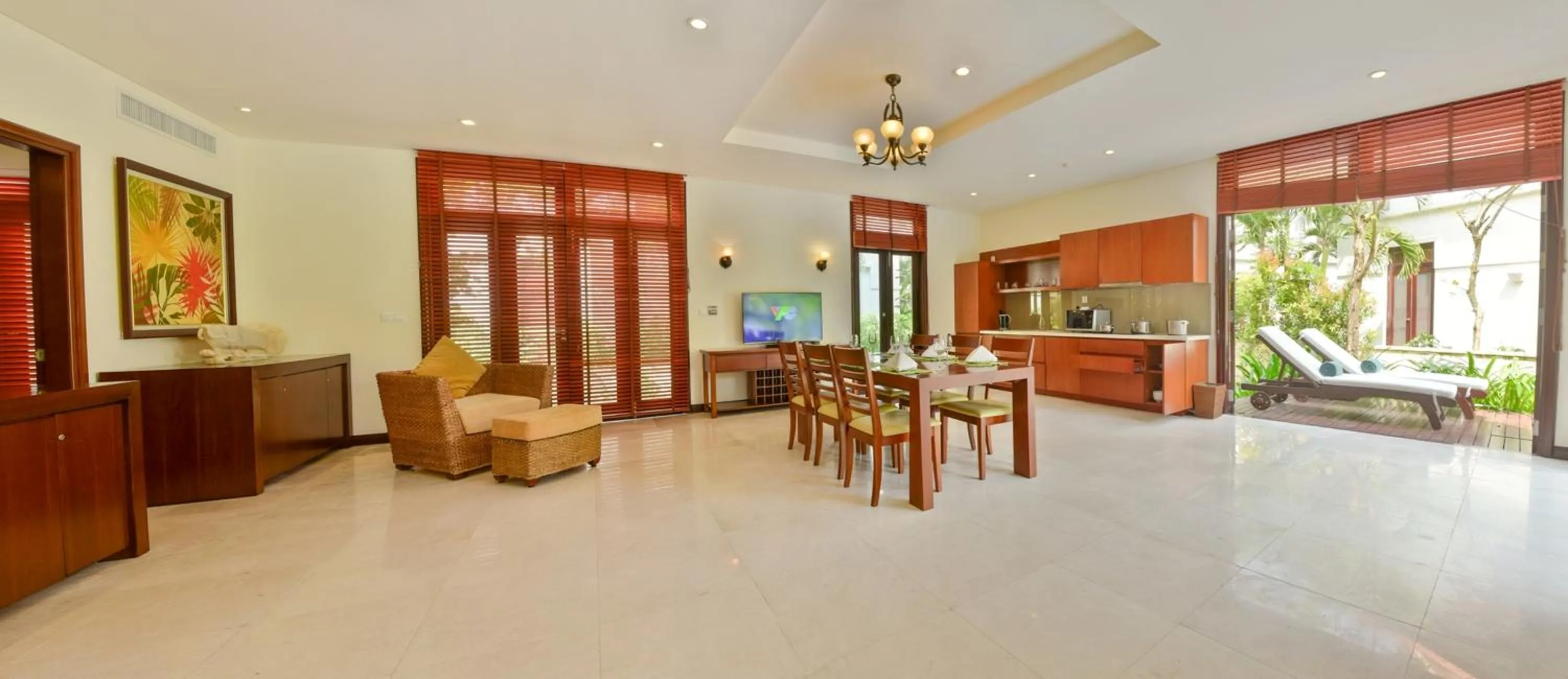 Patio in Furama Villas Danang