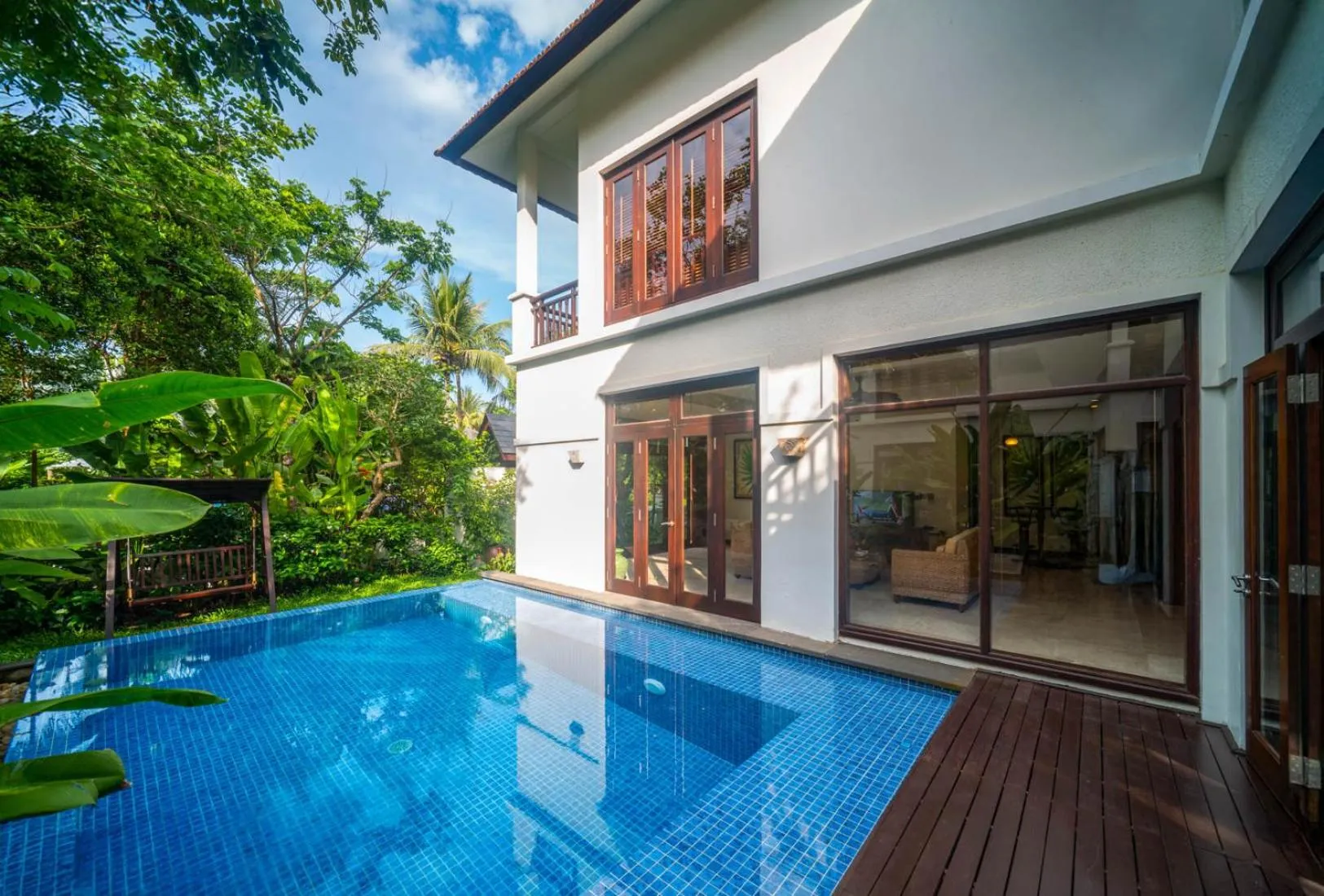 Pool view in Furama Villas Danang