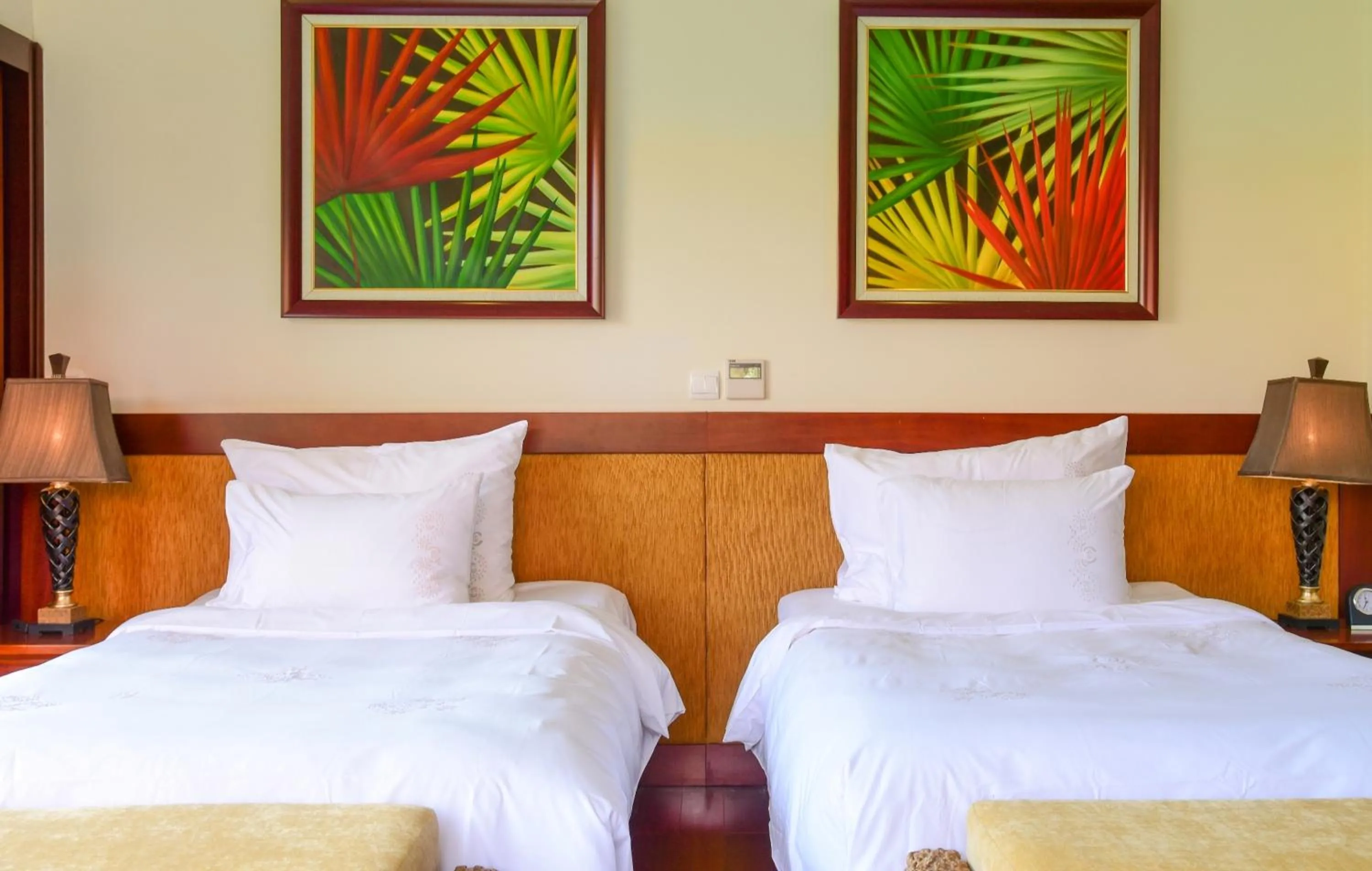 Bed in Furama Villas Danang