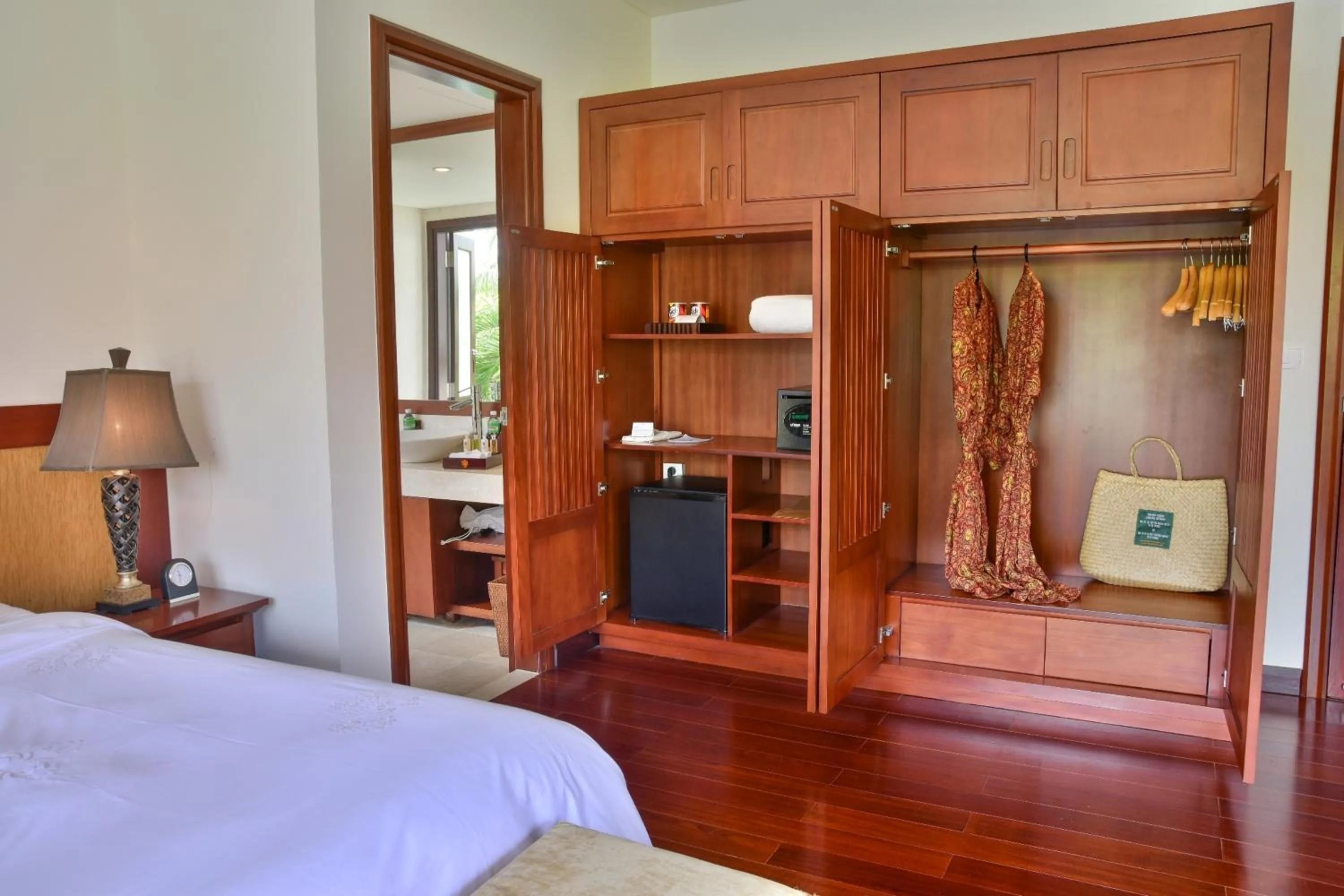 Bed in Furama Villas Danang