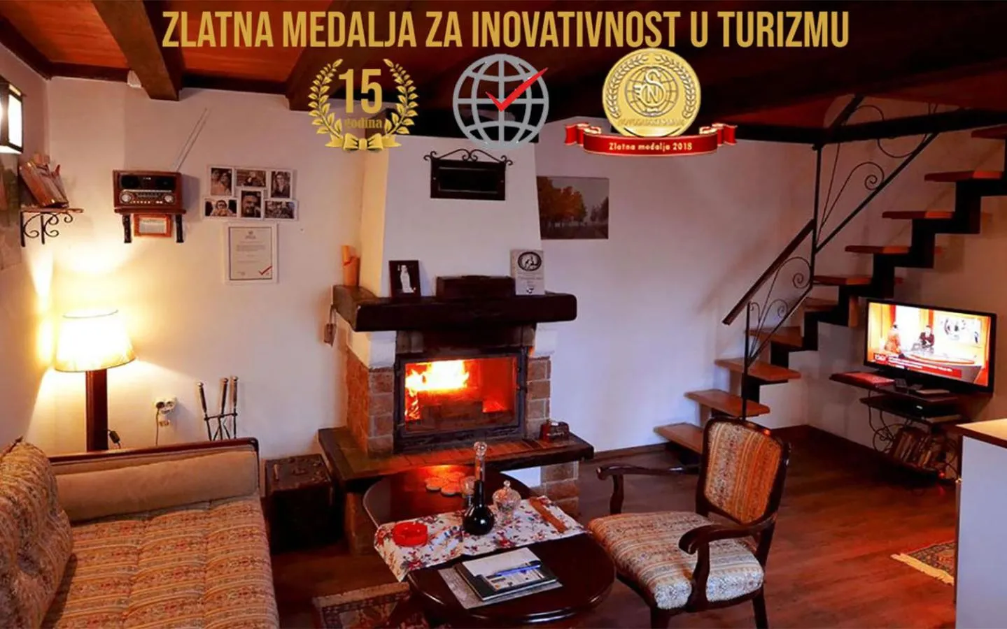 Living room in Ranč Platan - smeštaj u Nacionalnom parku Fruška gora