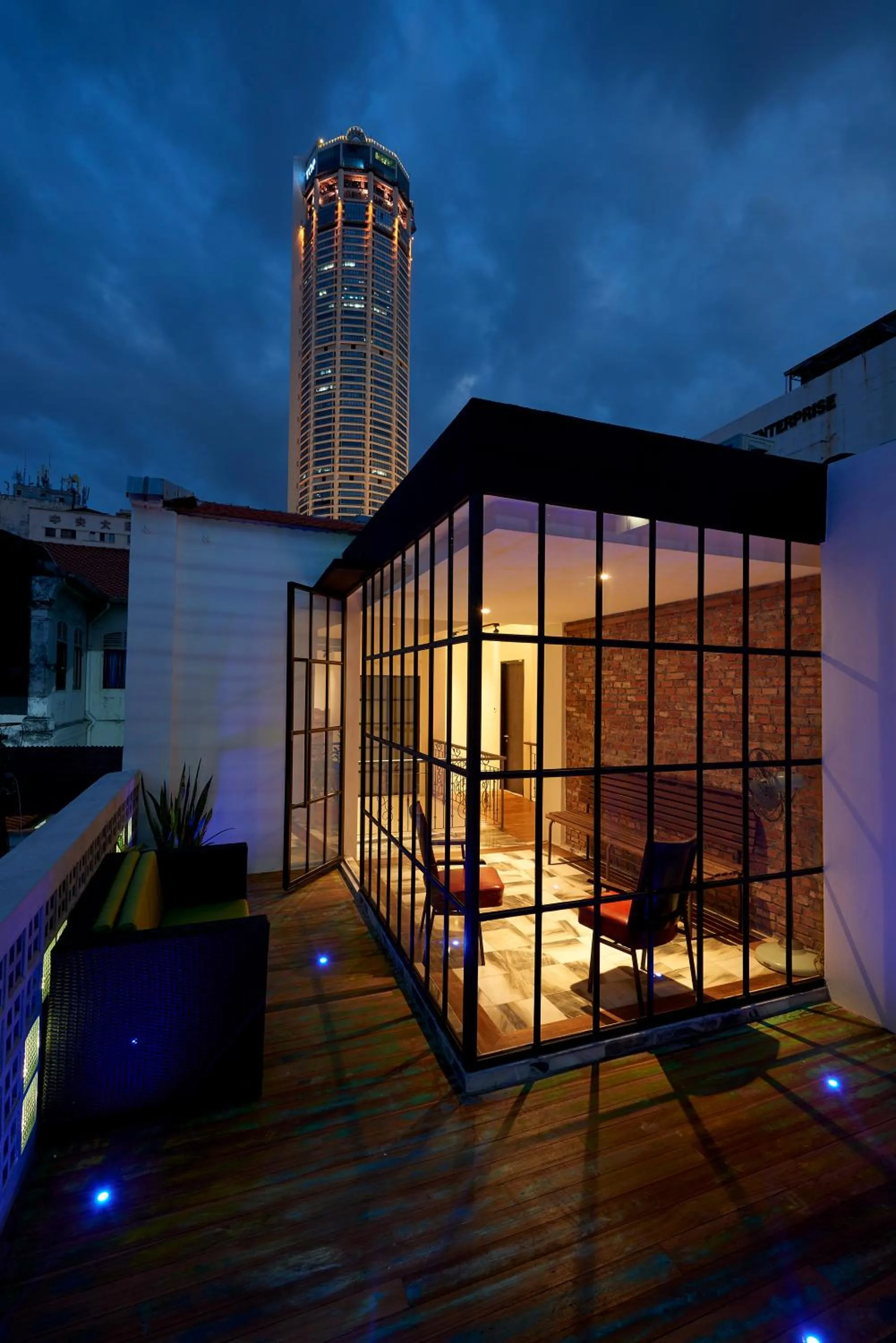 Balcony/Terrace in Macalister Terraces Hotel