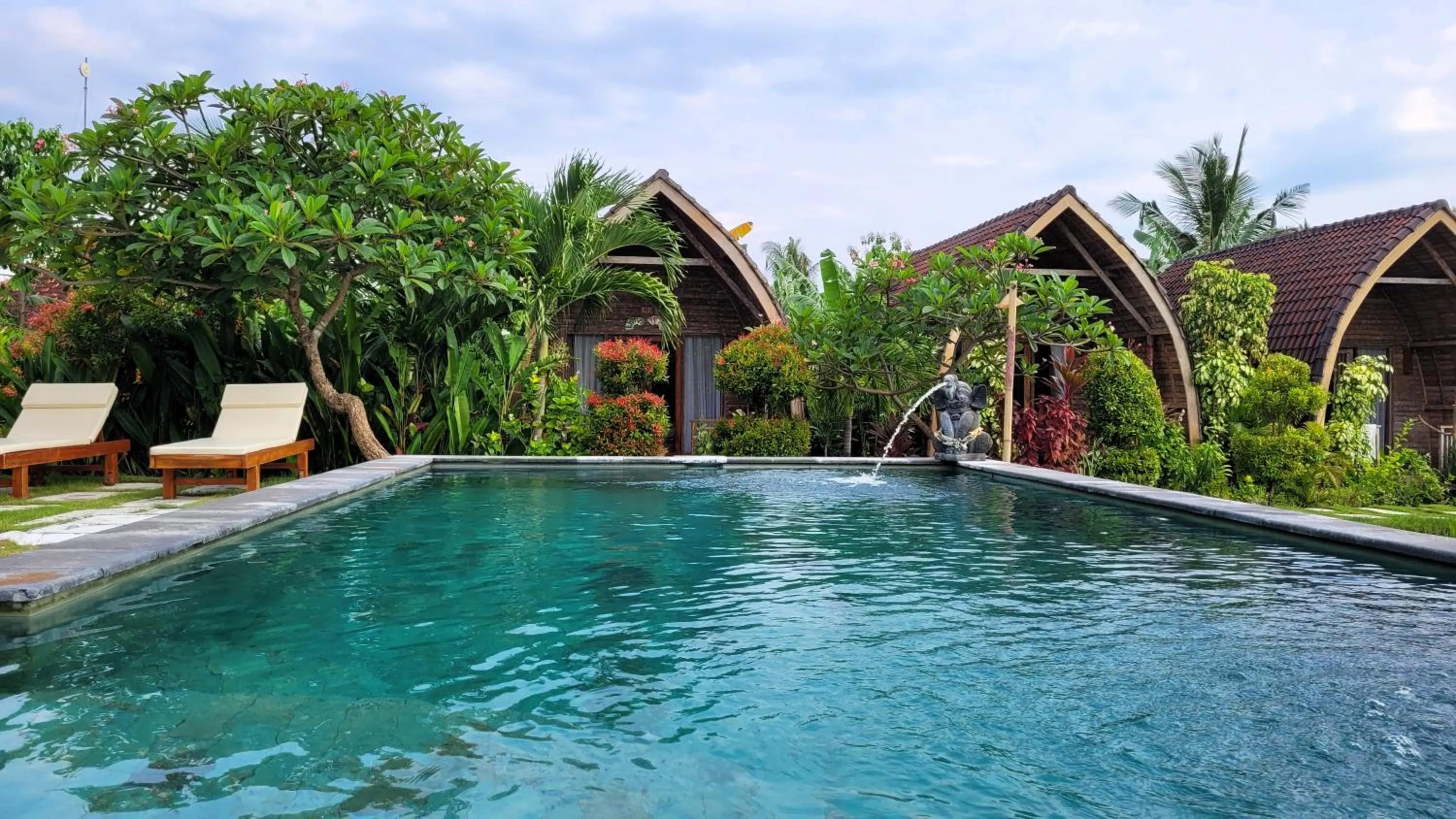Swimming pool in Umma Bali Menjangan Retreat