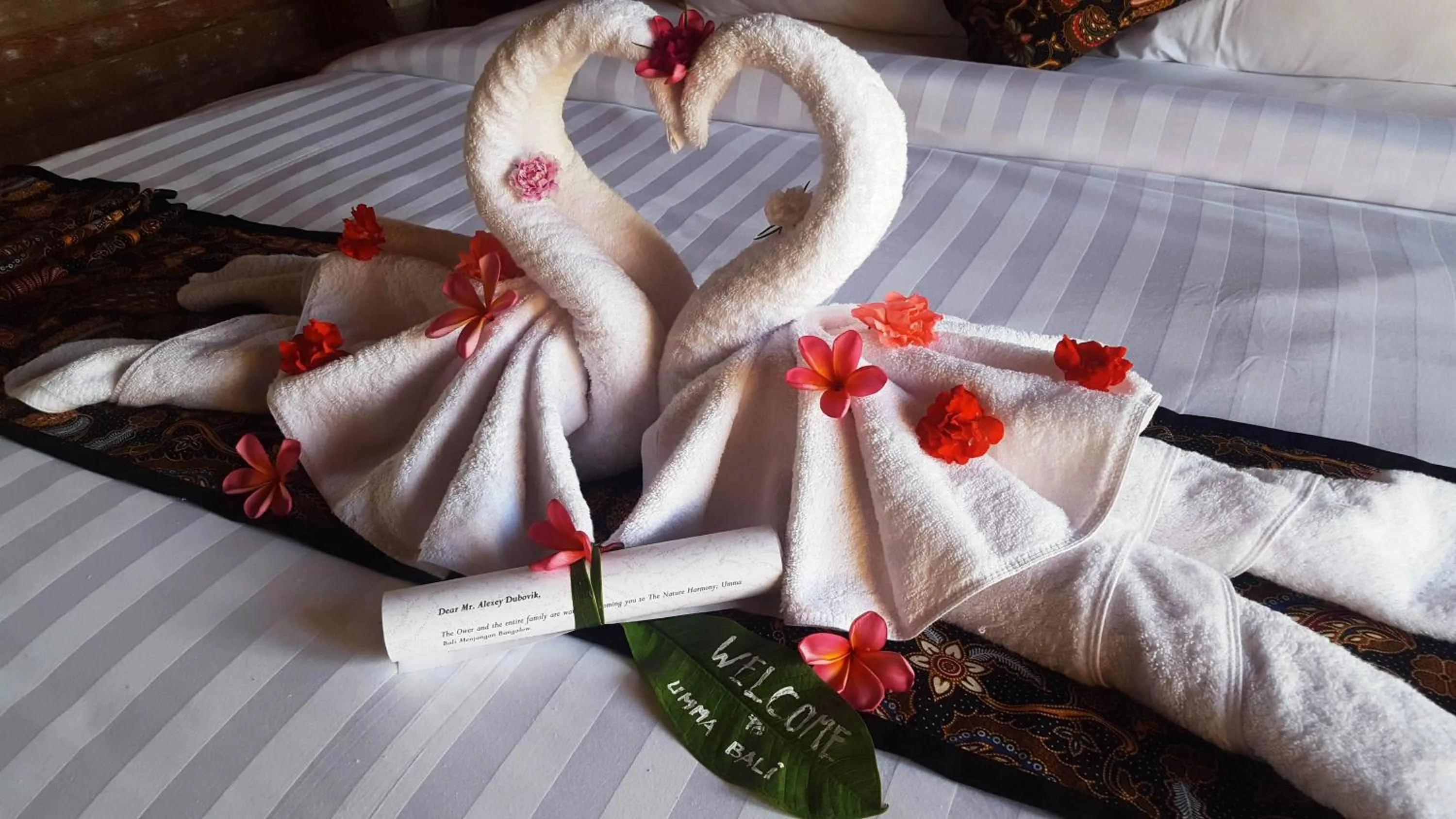 Bed in Umma Bali Menjangan Retreat