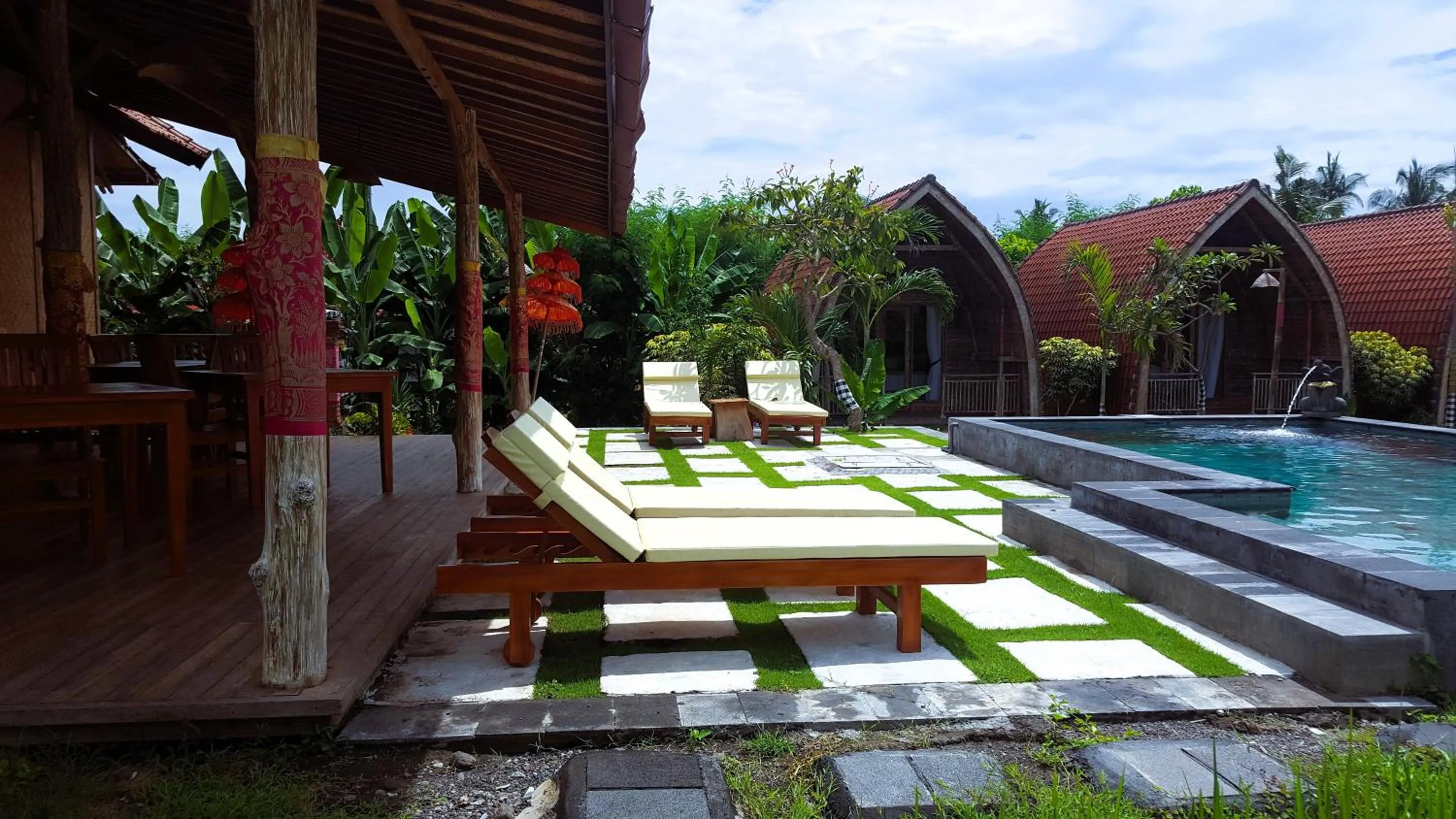 Swimming pool in Umma Bali Menjangan Retreat