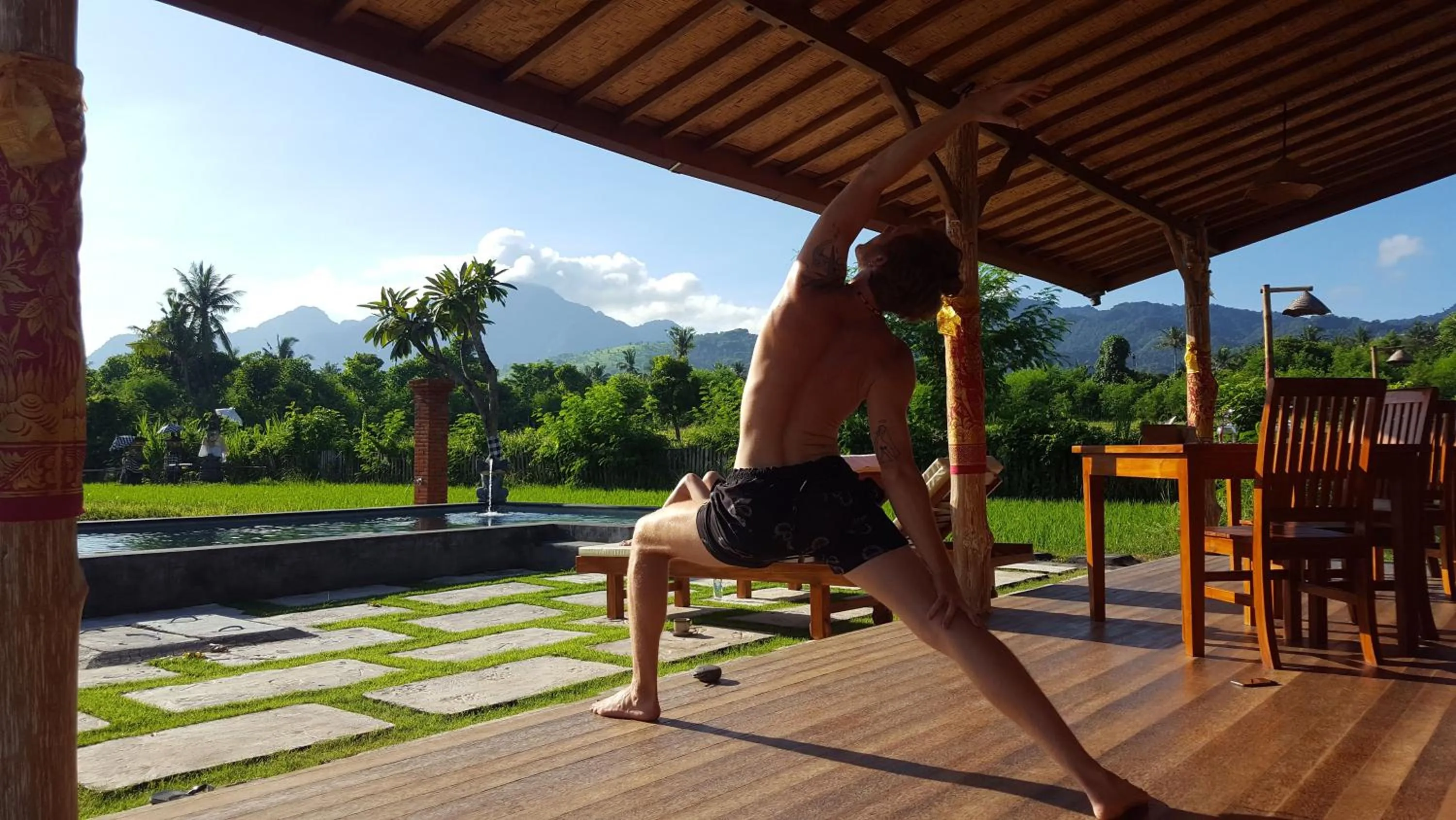Patio in Umma Bali Menjangan Retreat