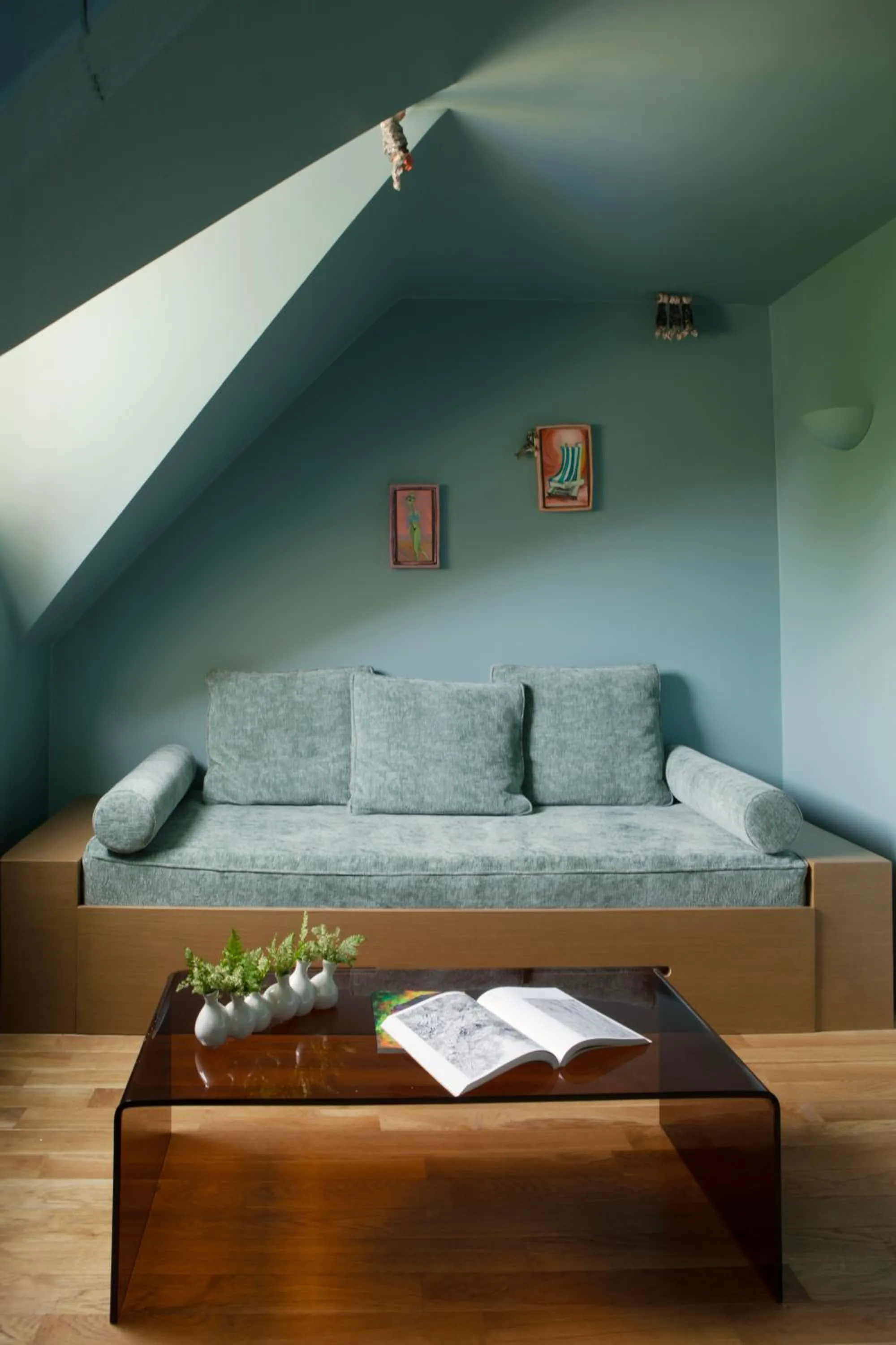Living room in La Folie Barbizon