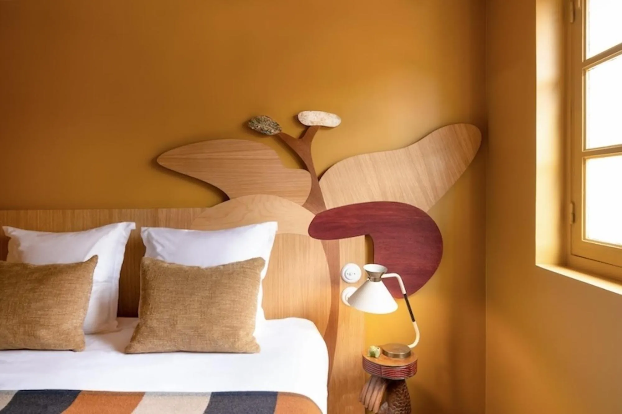 Bedroom, Bed in La Folie Barbizon