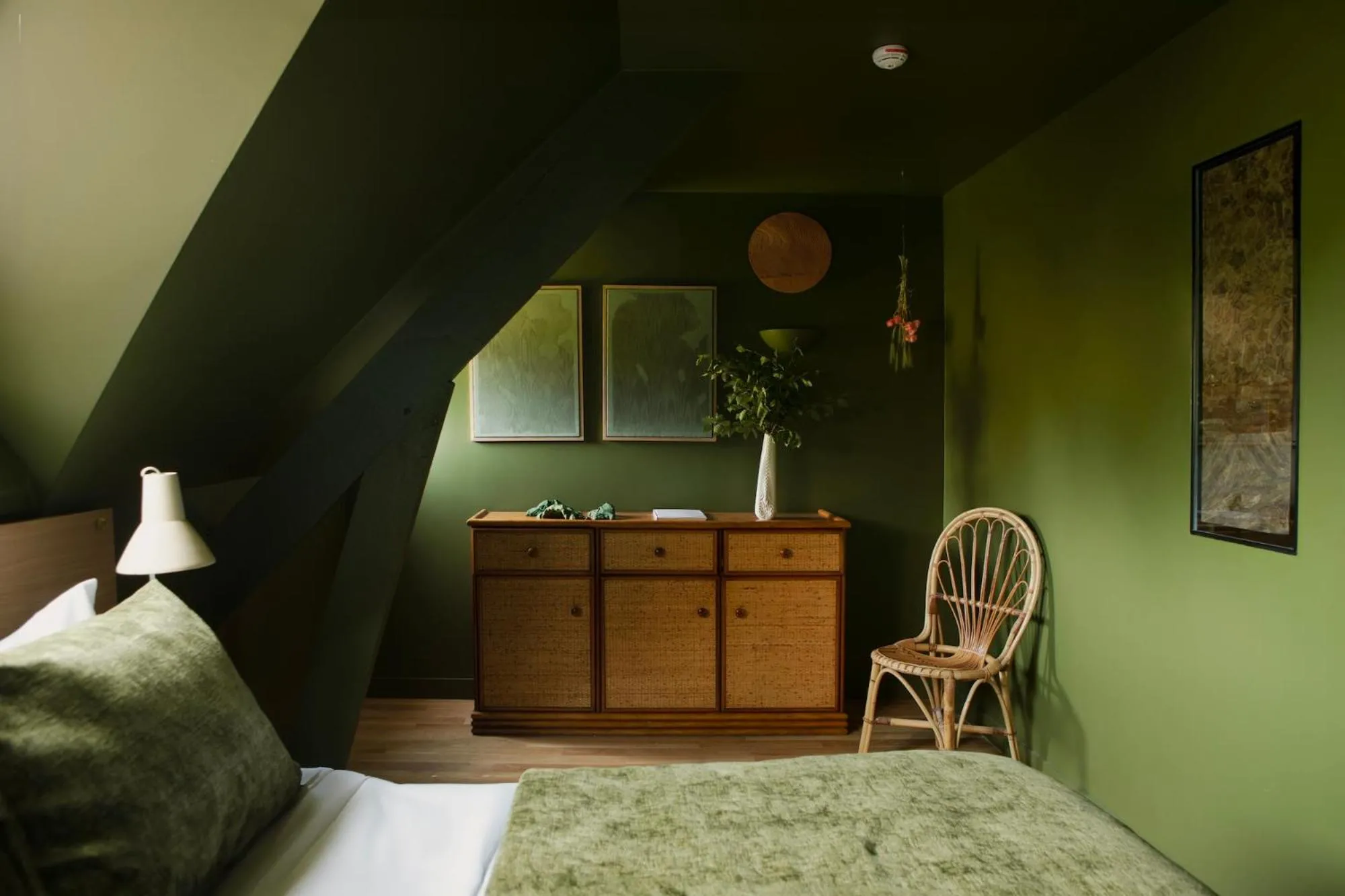 Bedroom, Bed in La Folie Barbizon