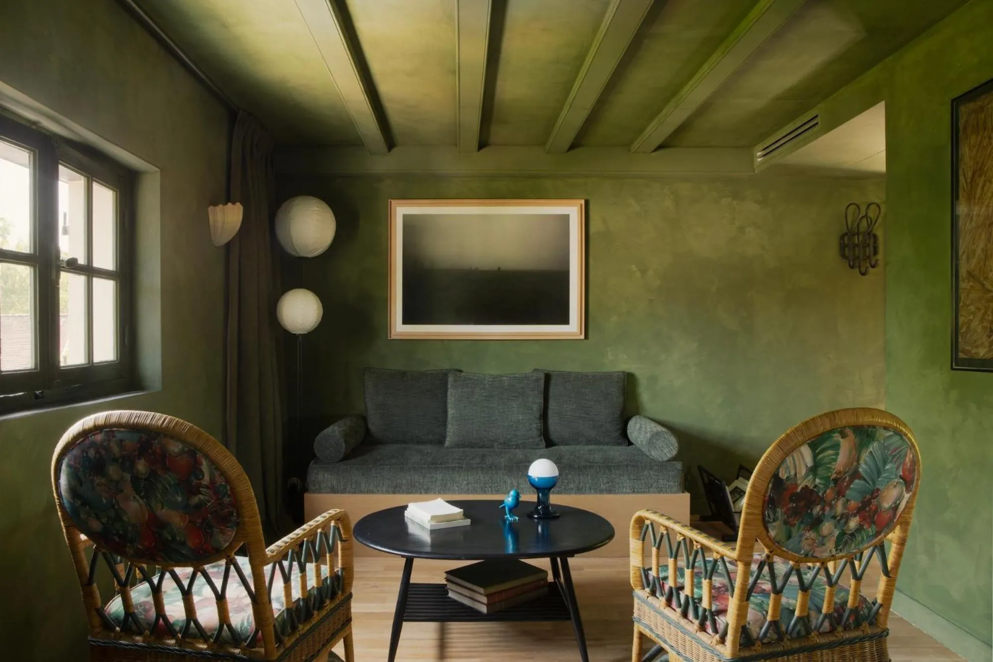 Living room in La Folie Barbizon