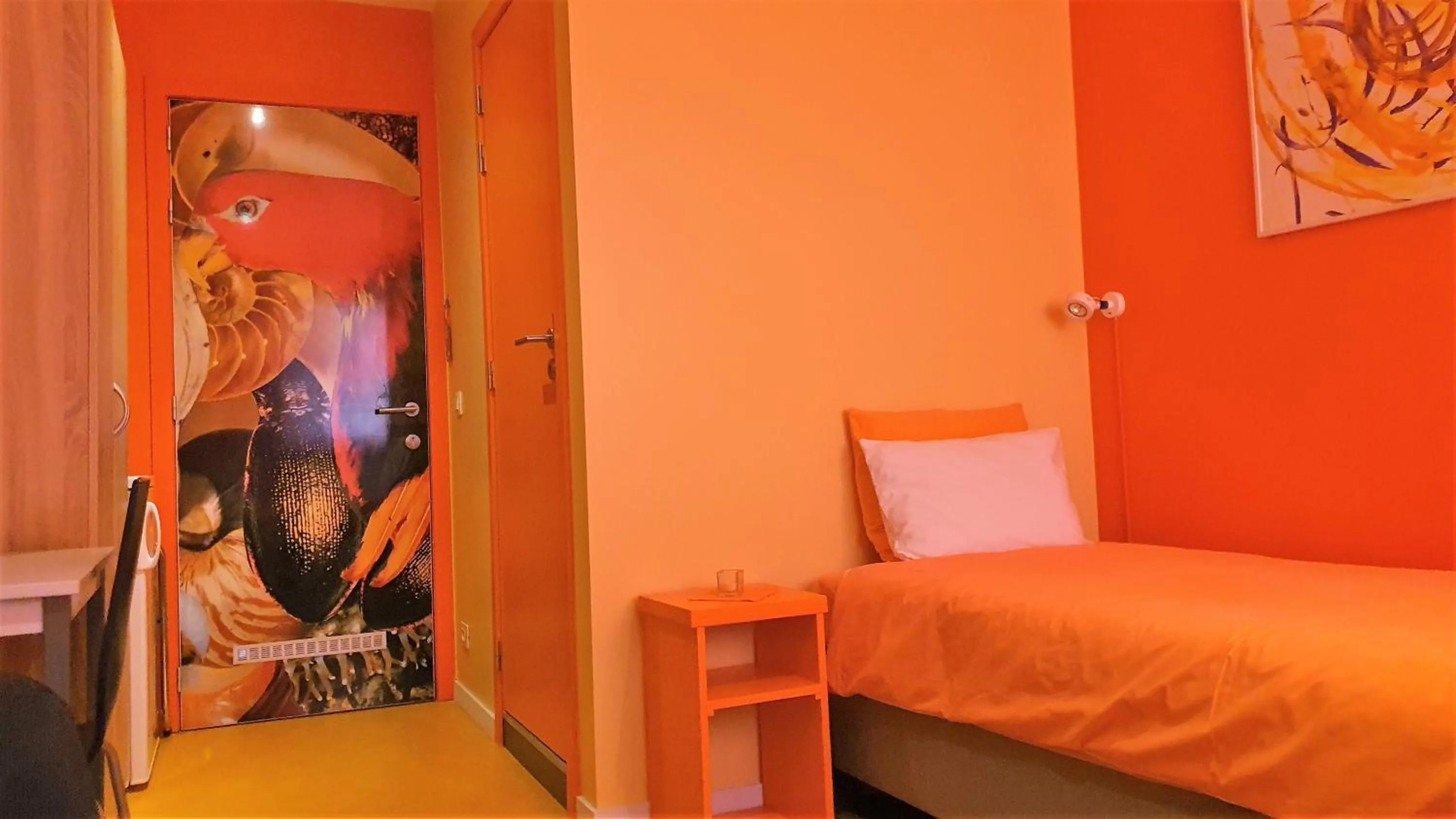 Bed in Hotel Amethist