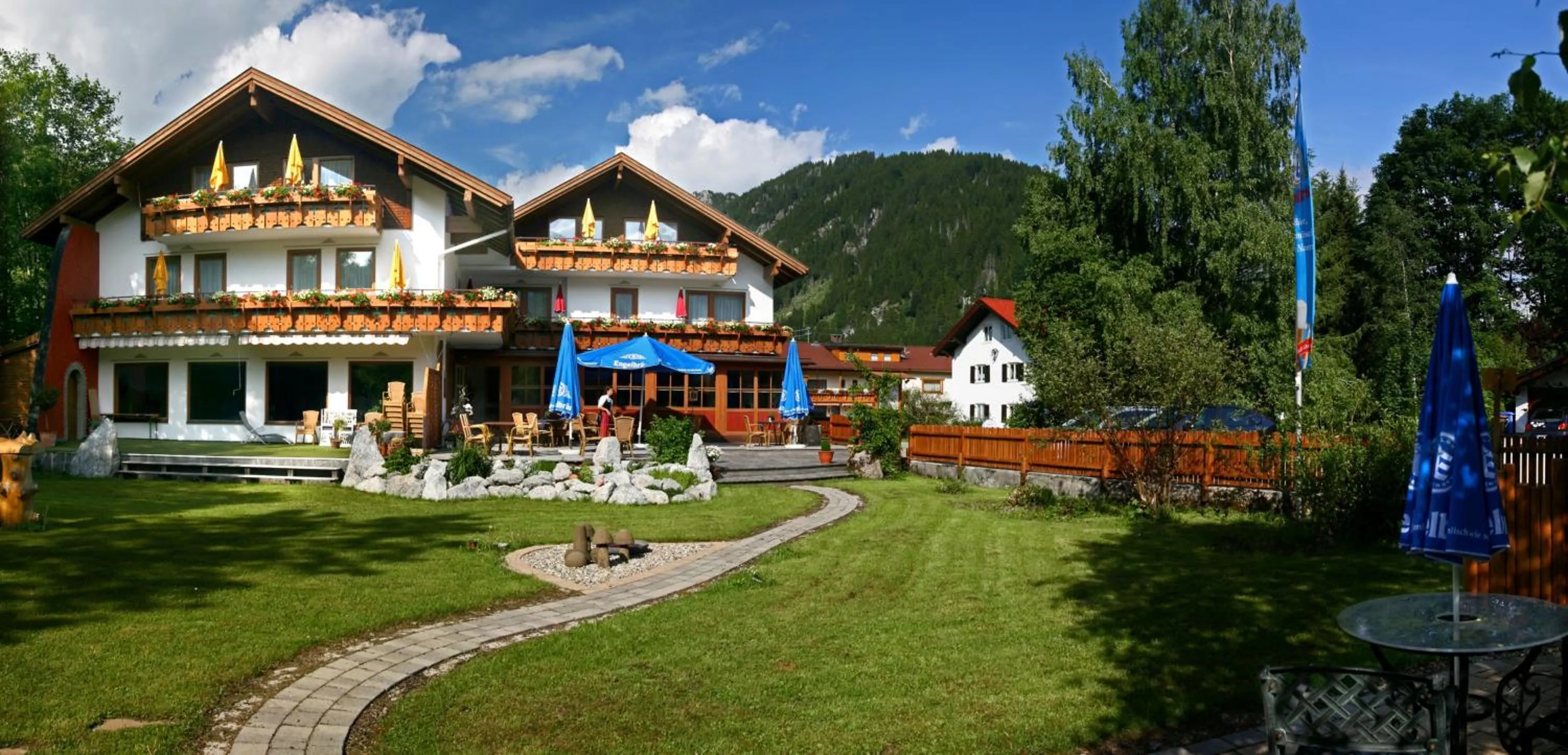 Garden in Hotel Anneliese