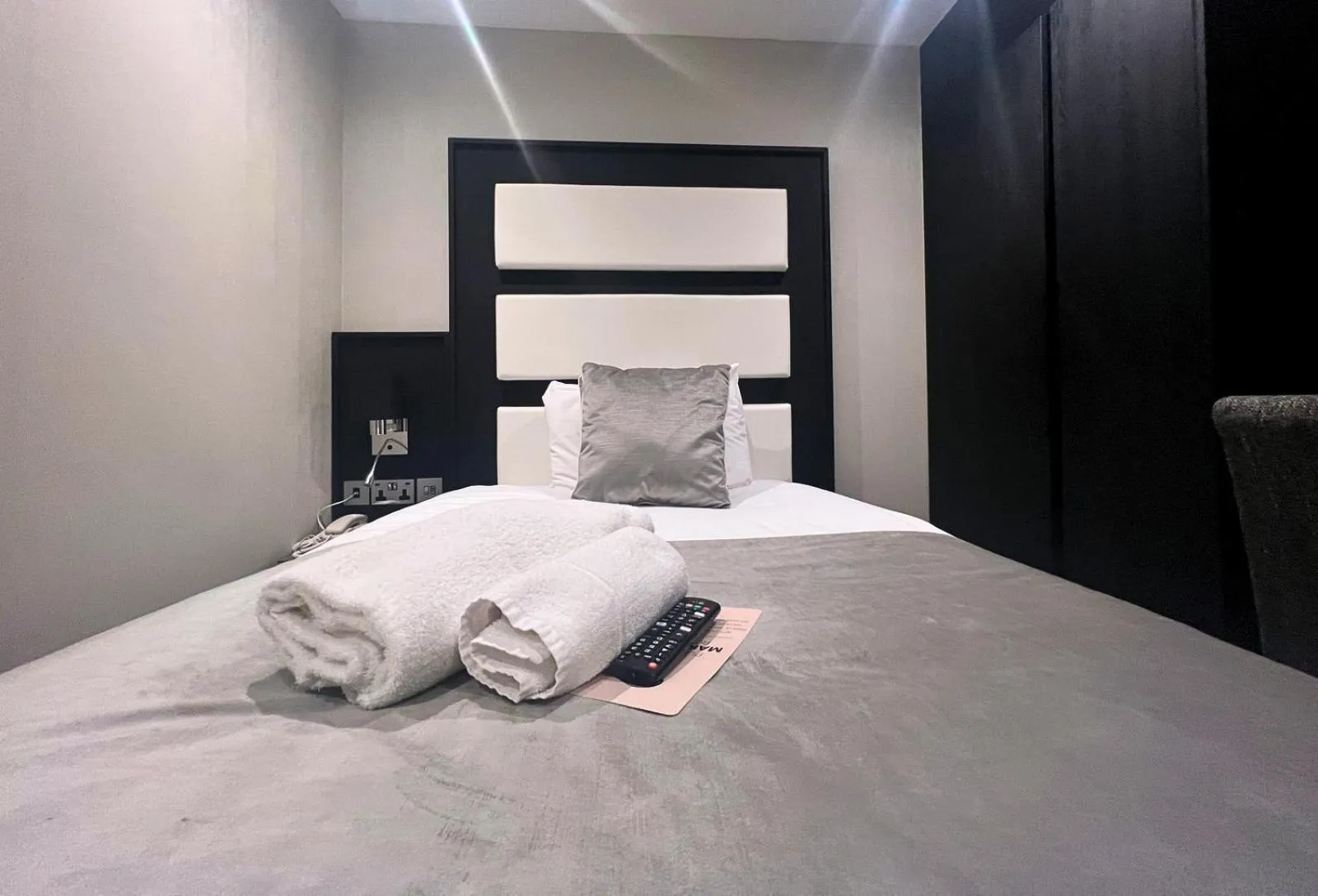 Bed in Hatton Garden Hotel