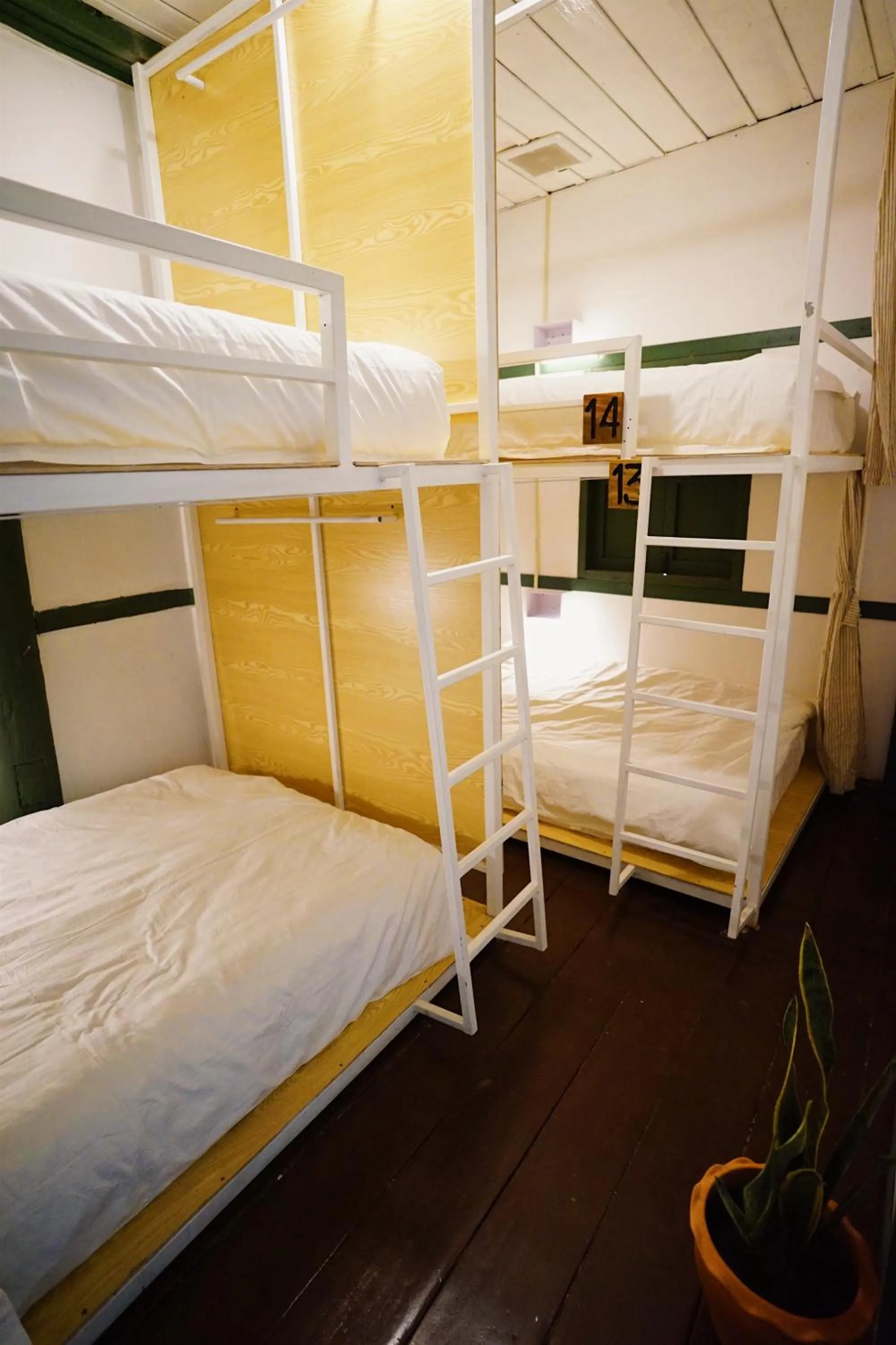 bunk bed, Bed in Barn Laos Hostel