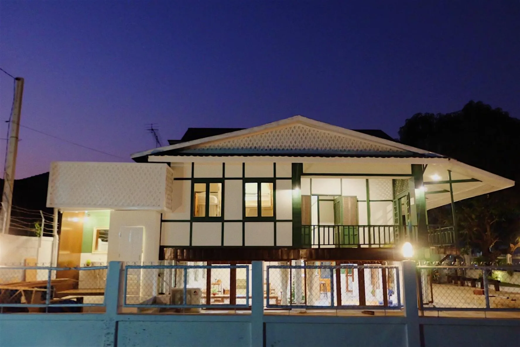 Property building in Barn Laos Hostel