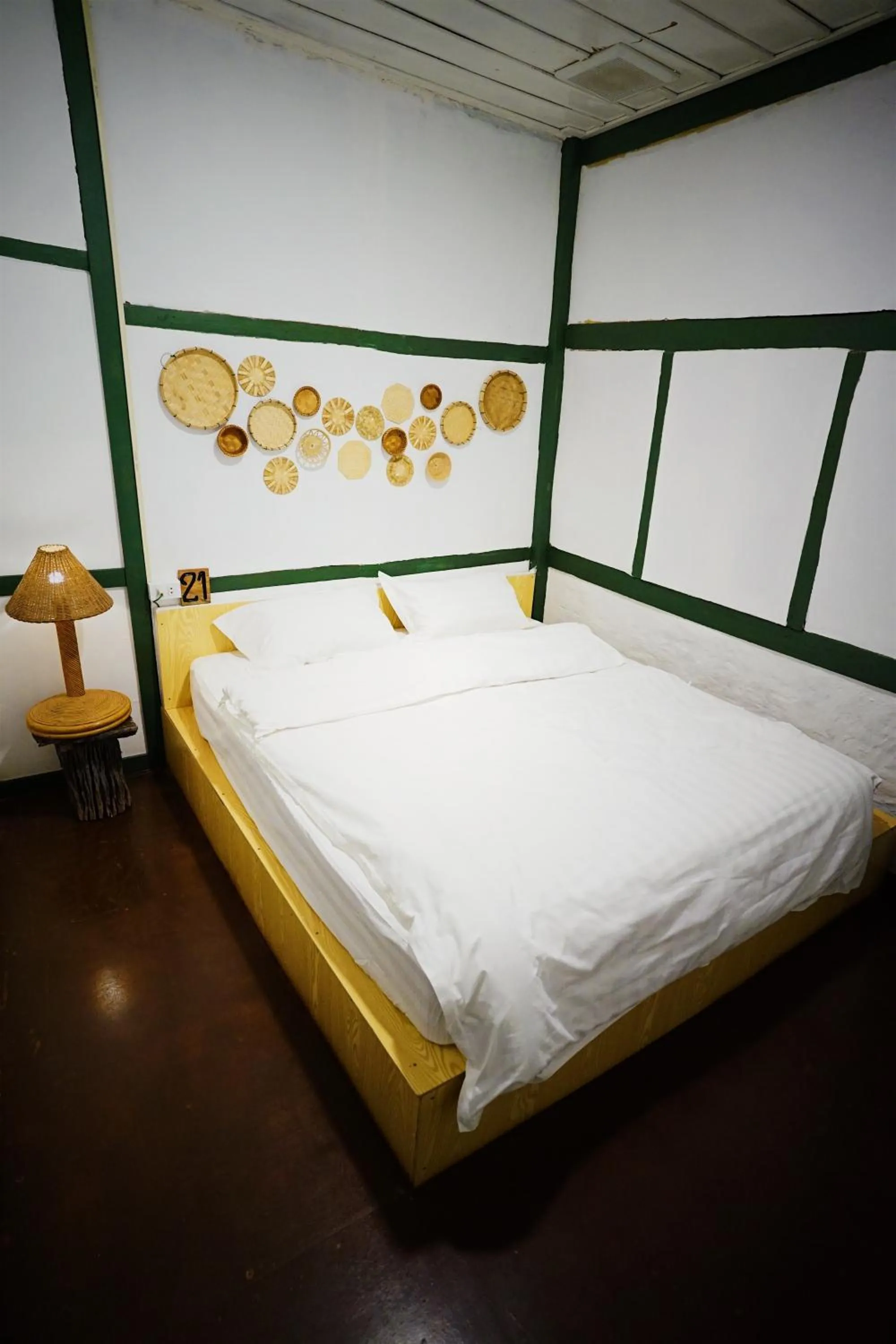 Bed in Barn Laos Hostel