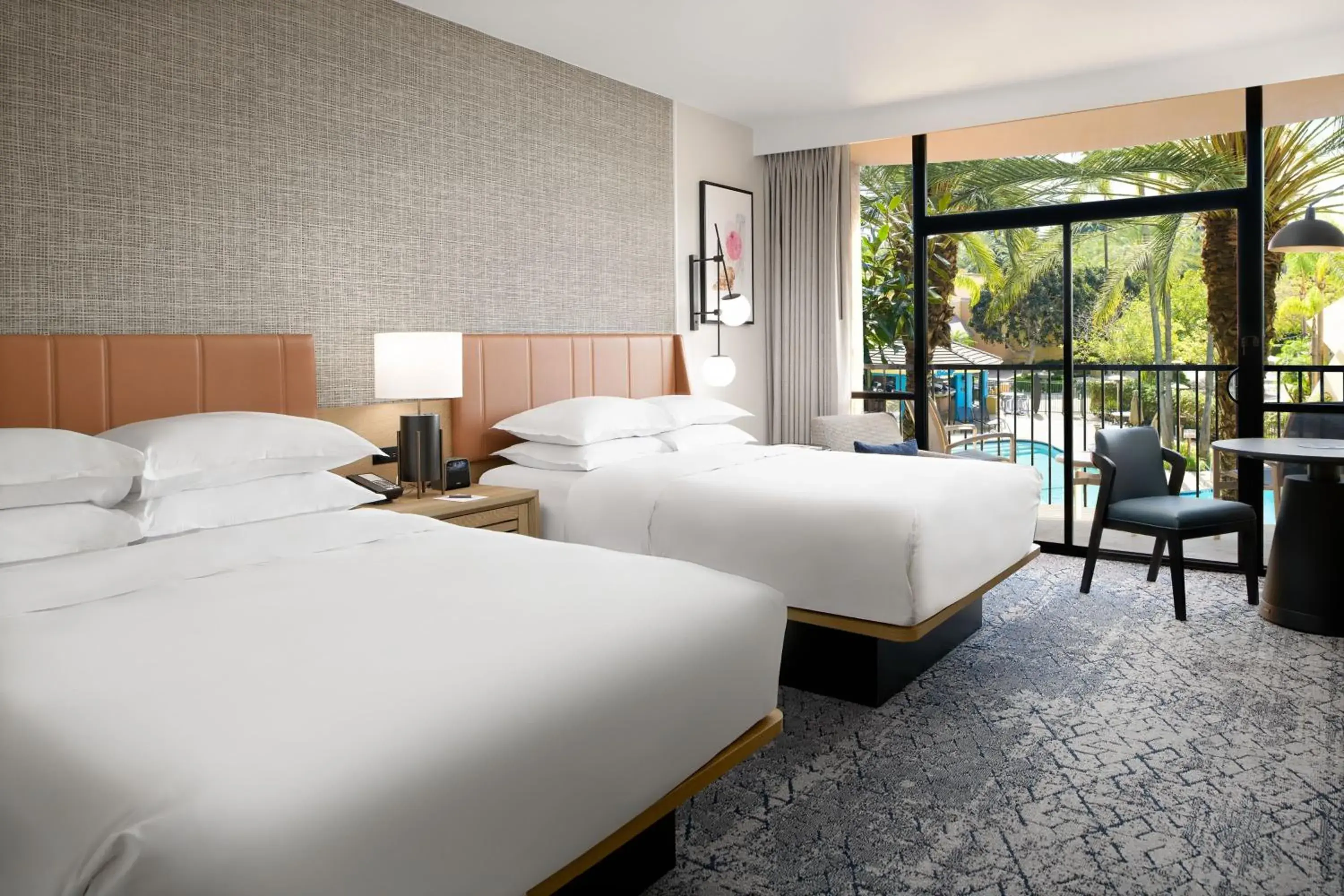 Guest room, 2 Queen in Sheraton Park Hotel at the Anaheim Resort Guest room, 2 Queen in Sheraton Park Hotel at the Anaheim Resort