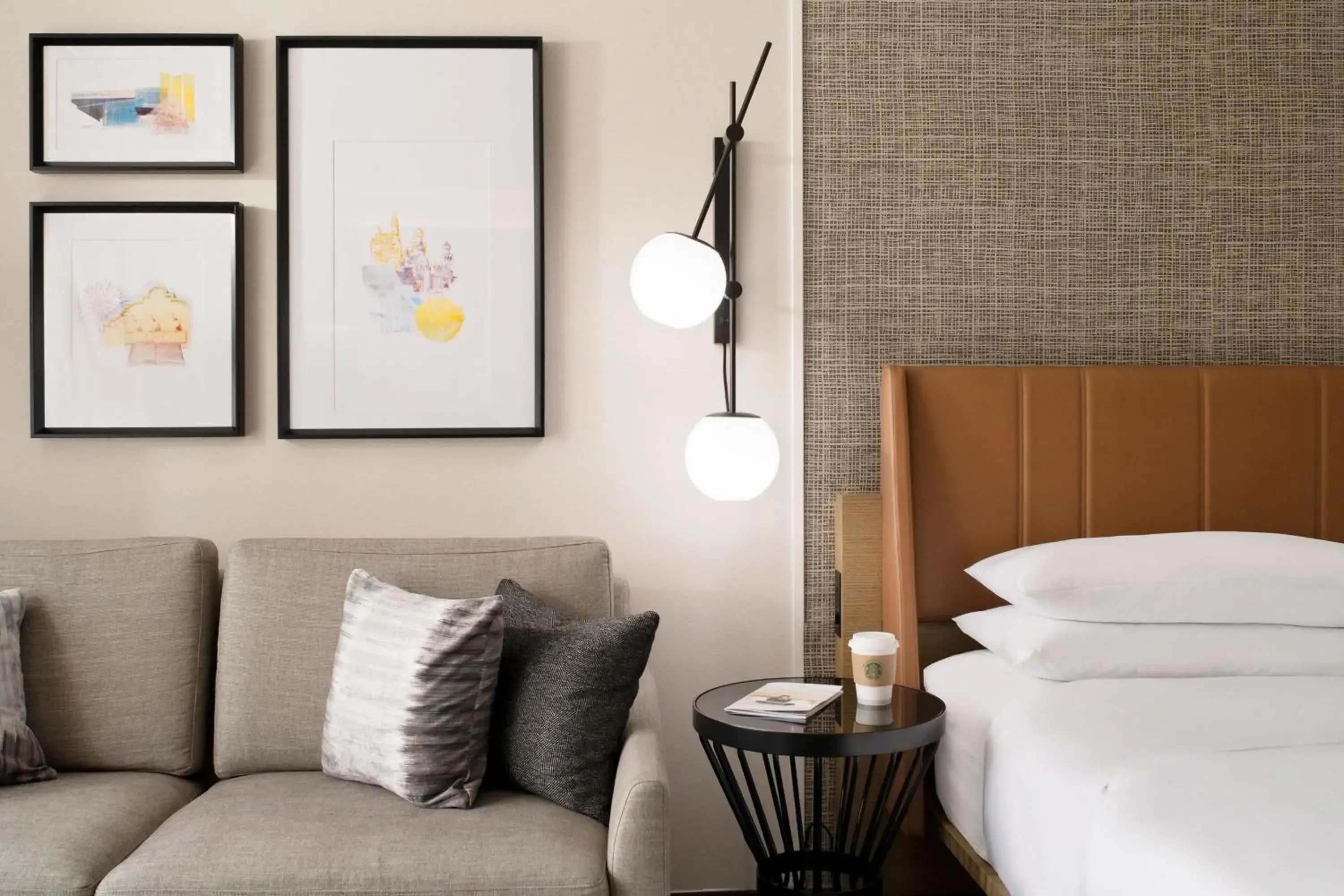 Guest room, 1 King in Sheraton Park Hotel at the Anaheim Resort Guest room, 1 King in Sheraton Park Hotel at the Anaheim Resort