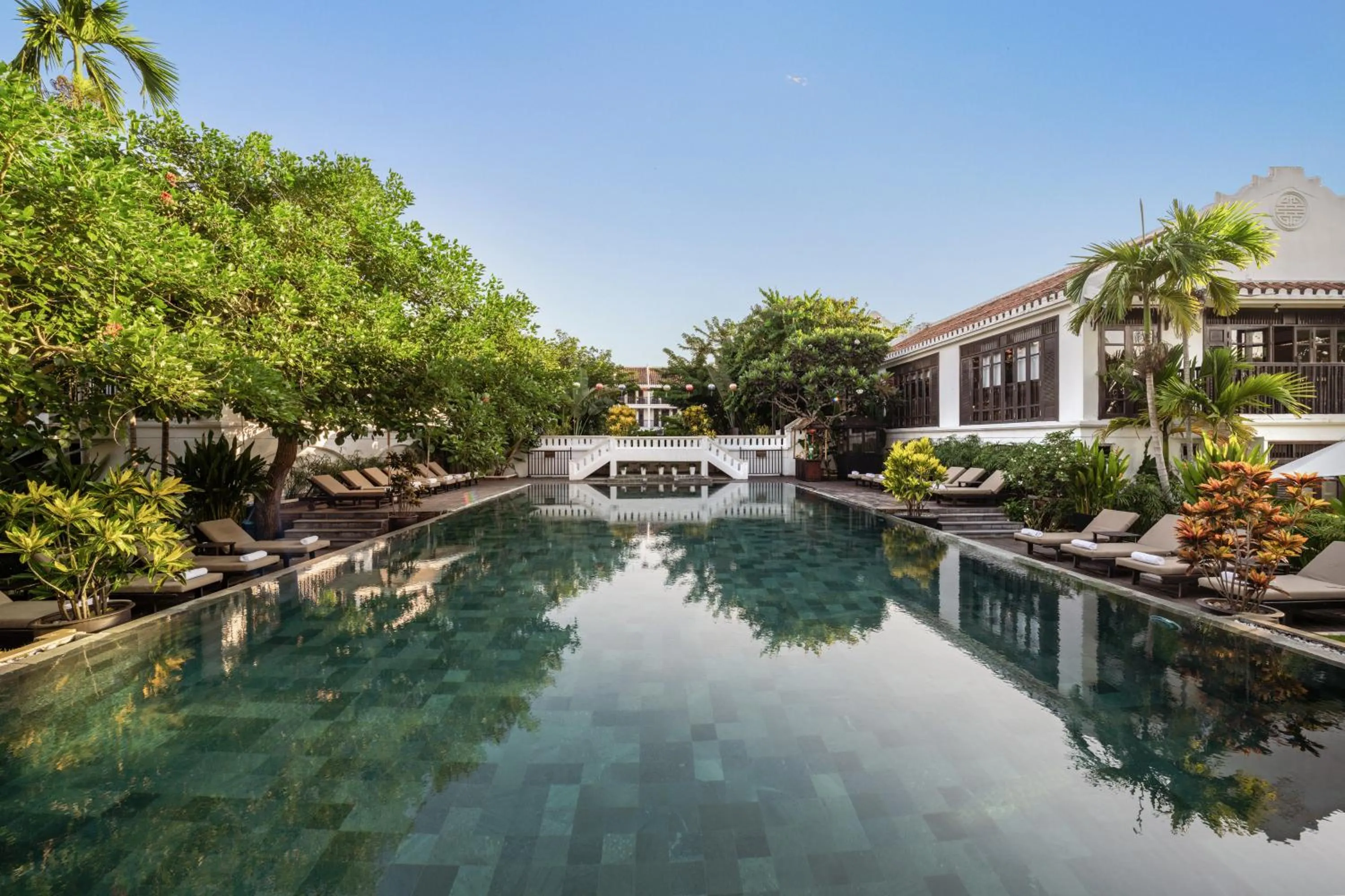Swimming pool in Legacy Hoi An Resort