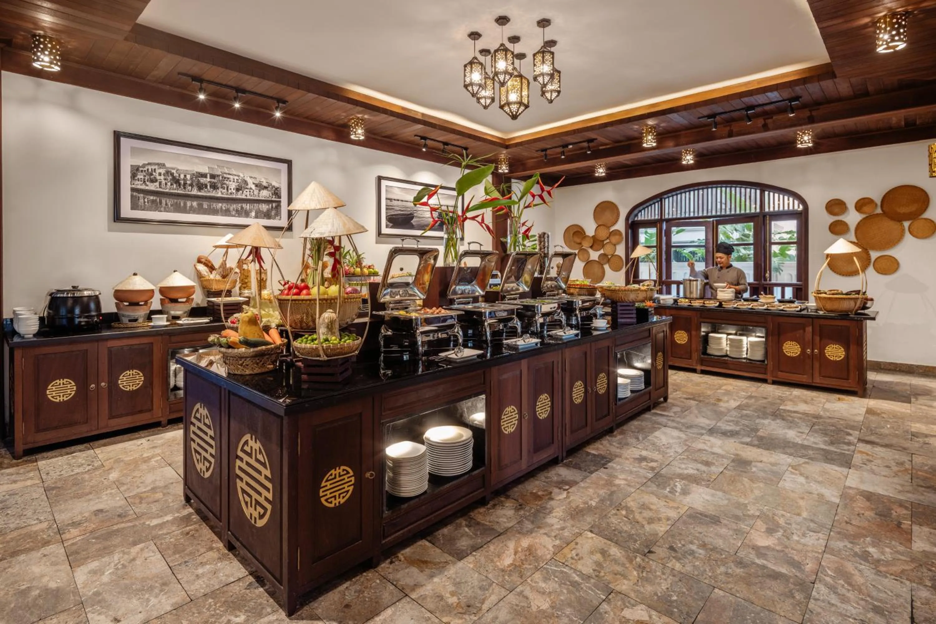 Breakfast in Legacy Hoi An Resort