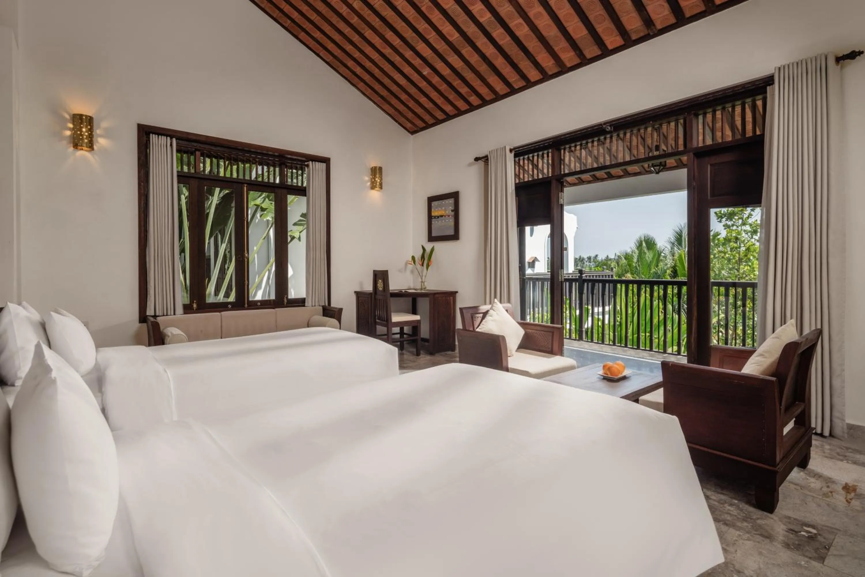 Bed in Legacy Hoi An Resort