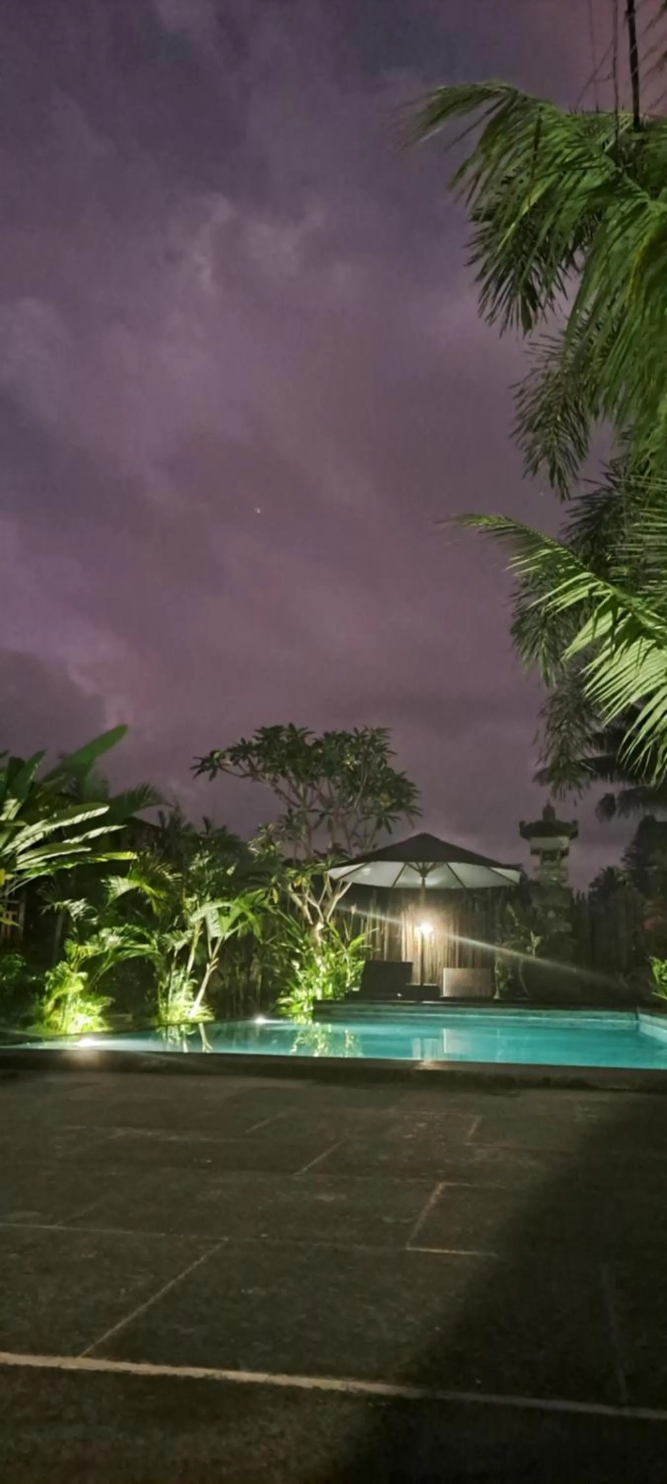 Night in Galang hari villa