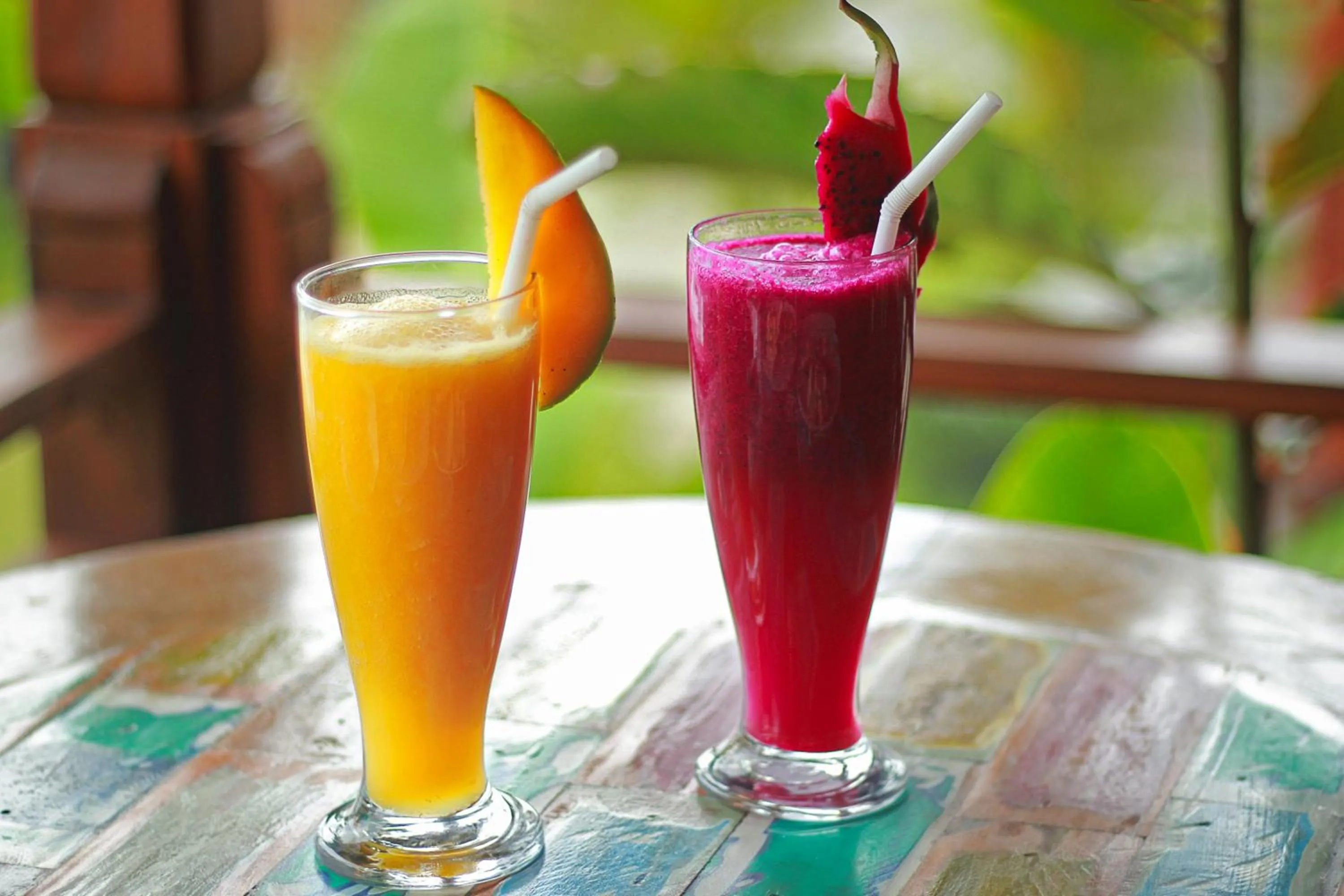 Breakfast in Galang hari villa