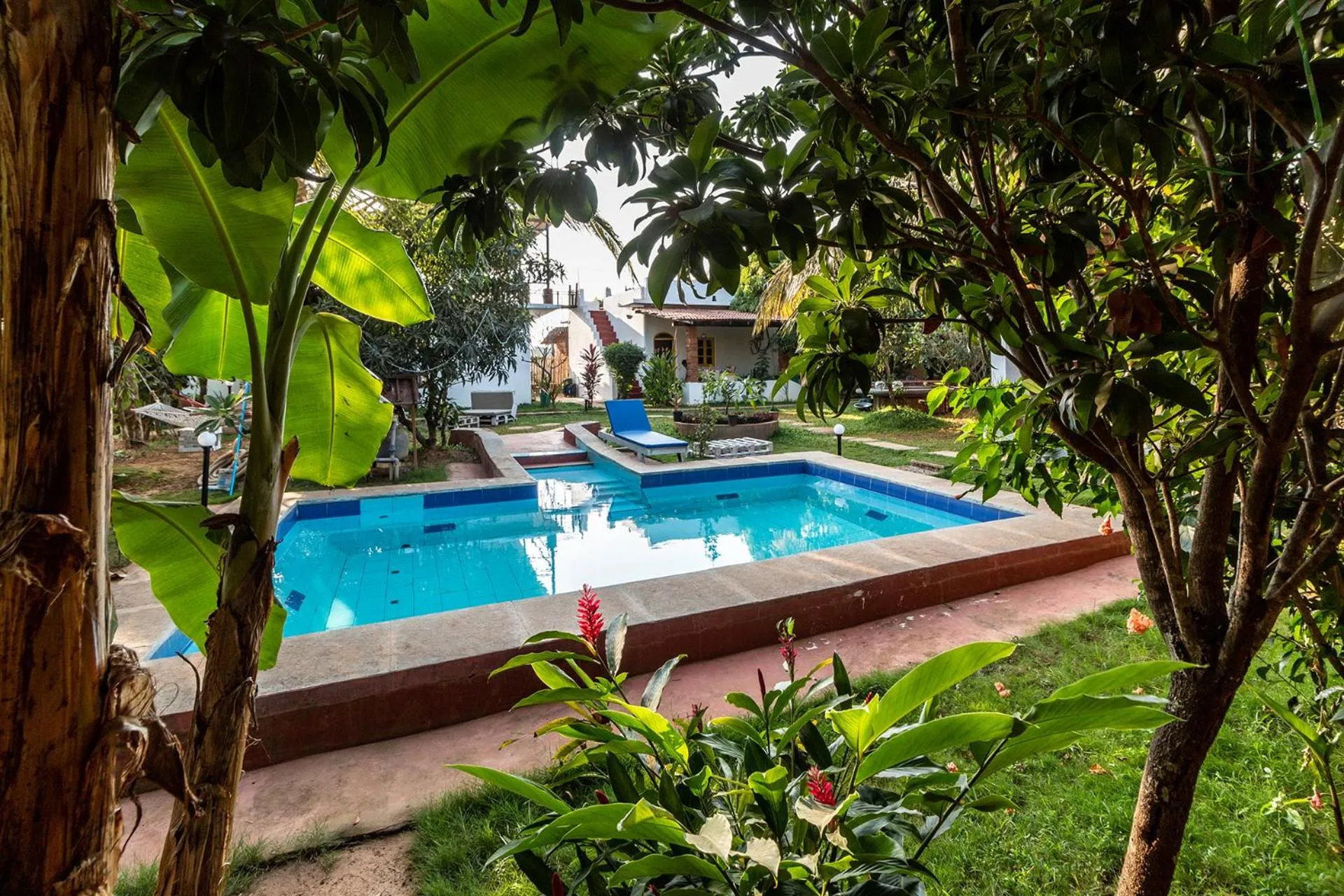Pool view in The Hammock Goa