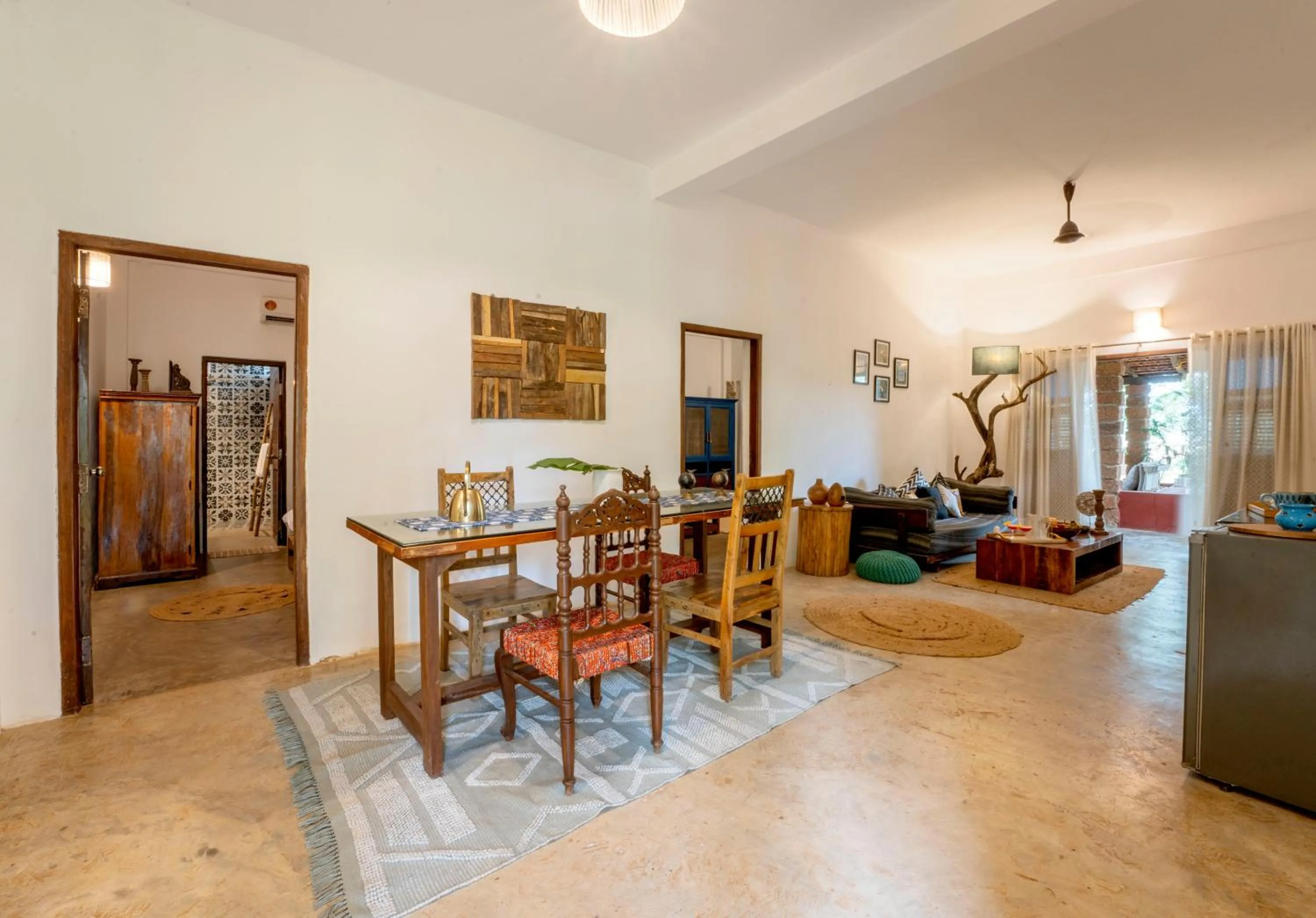 Living room in The Hammock Goa