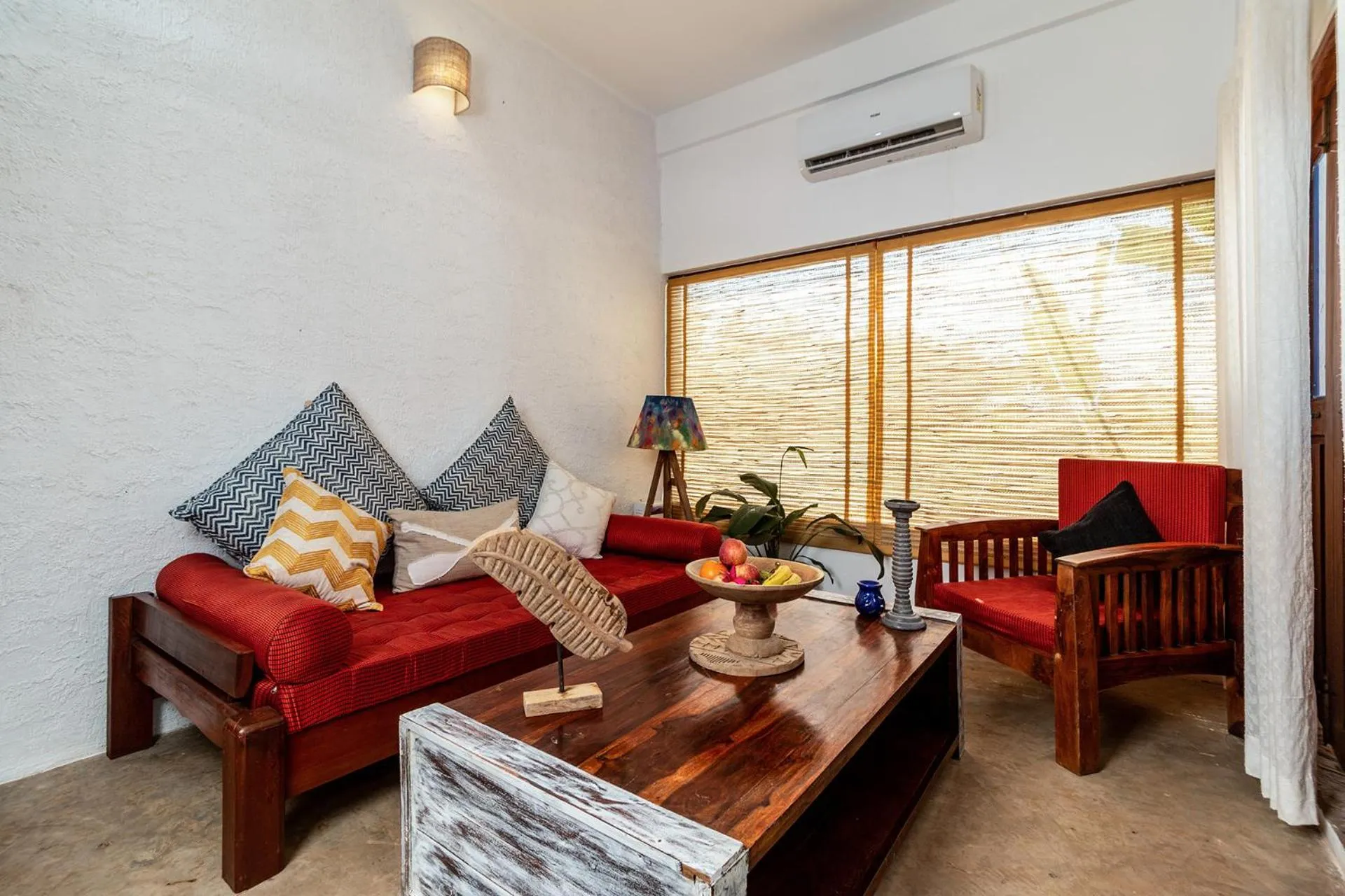 Living room in The Hammock Goa