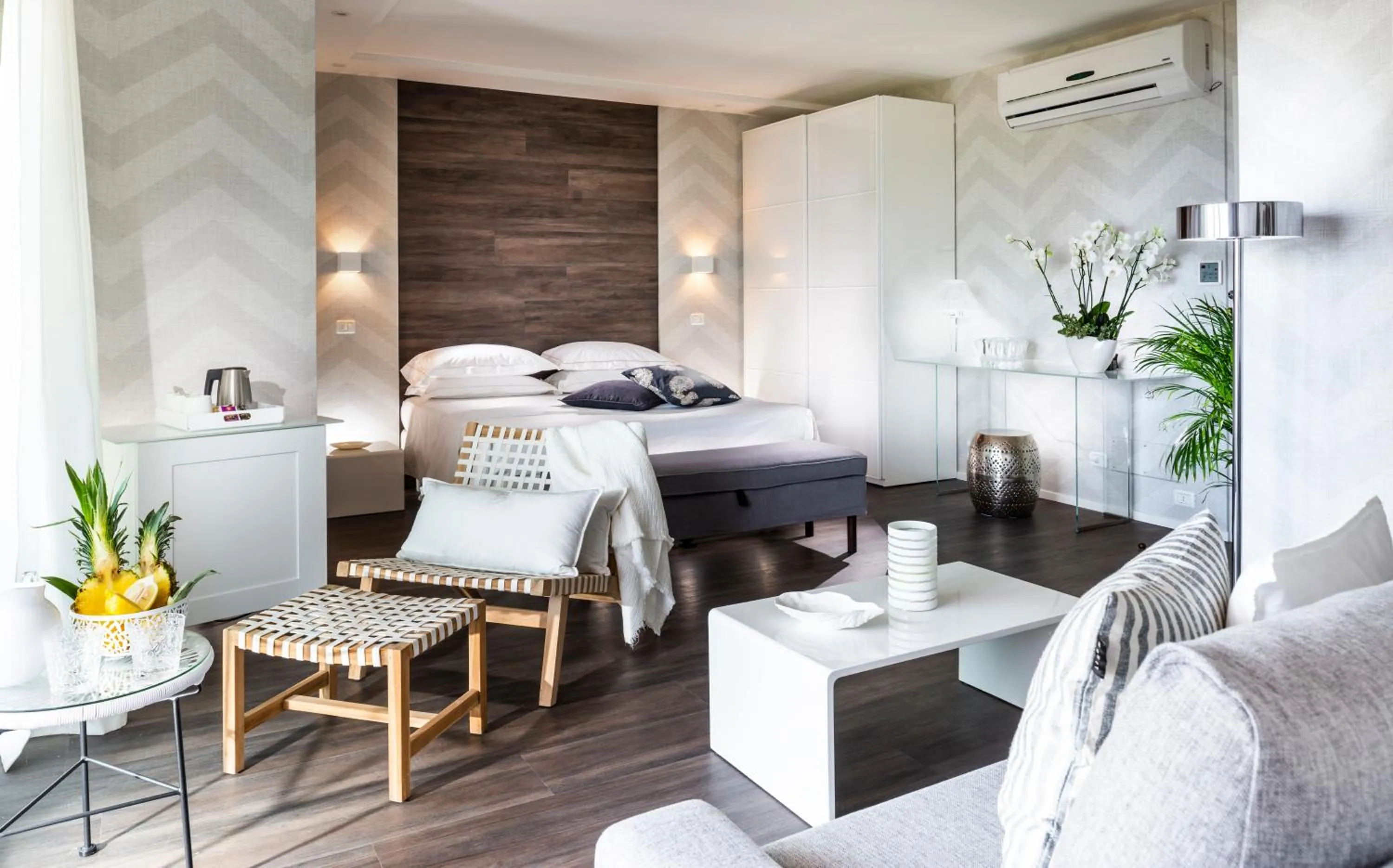 Bed in Hotel Atlantic Riviera Mare