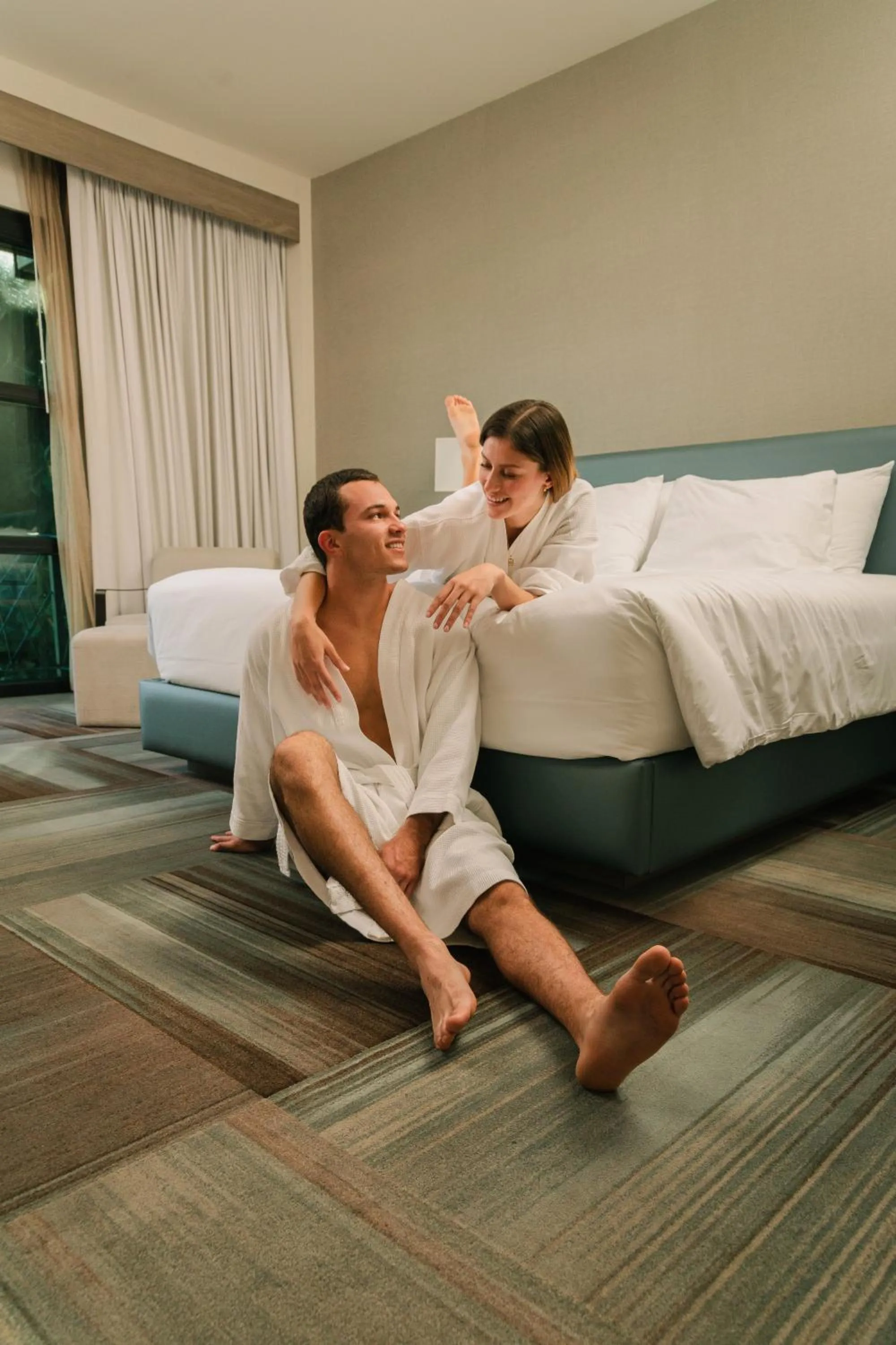 People, Bed in Casa Salles Hotel Boutique