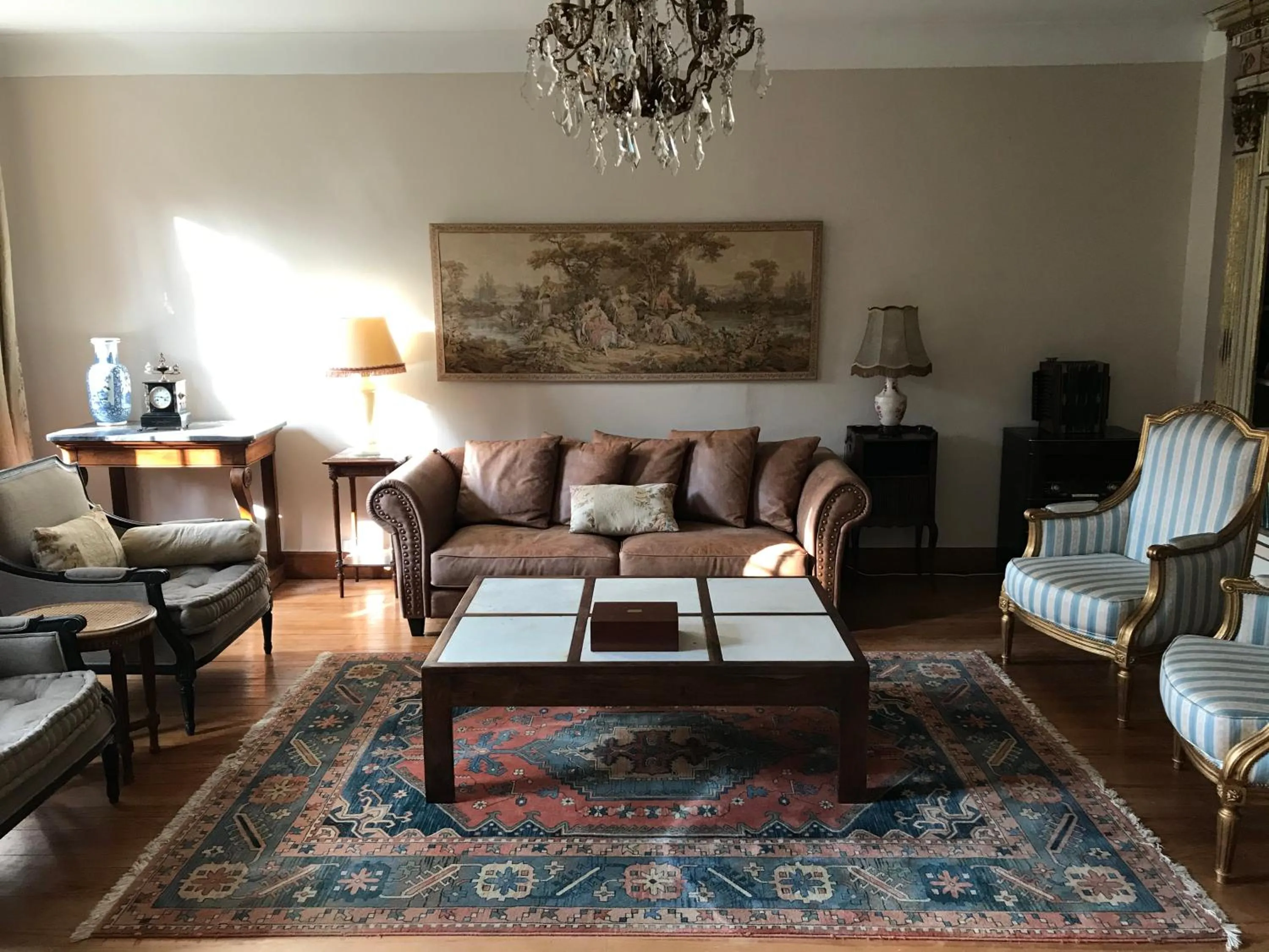 Living room in Residence le Petit Paradis