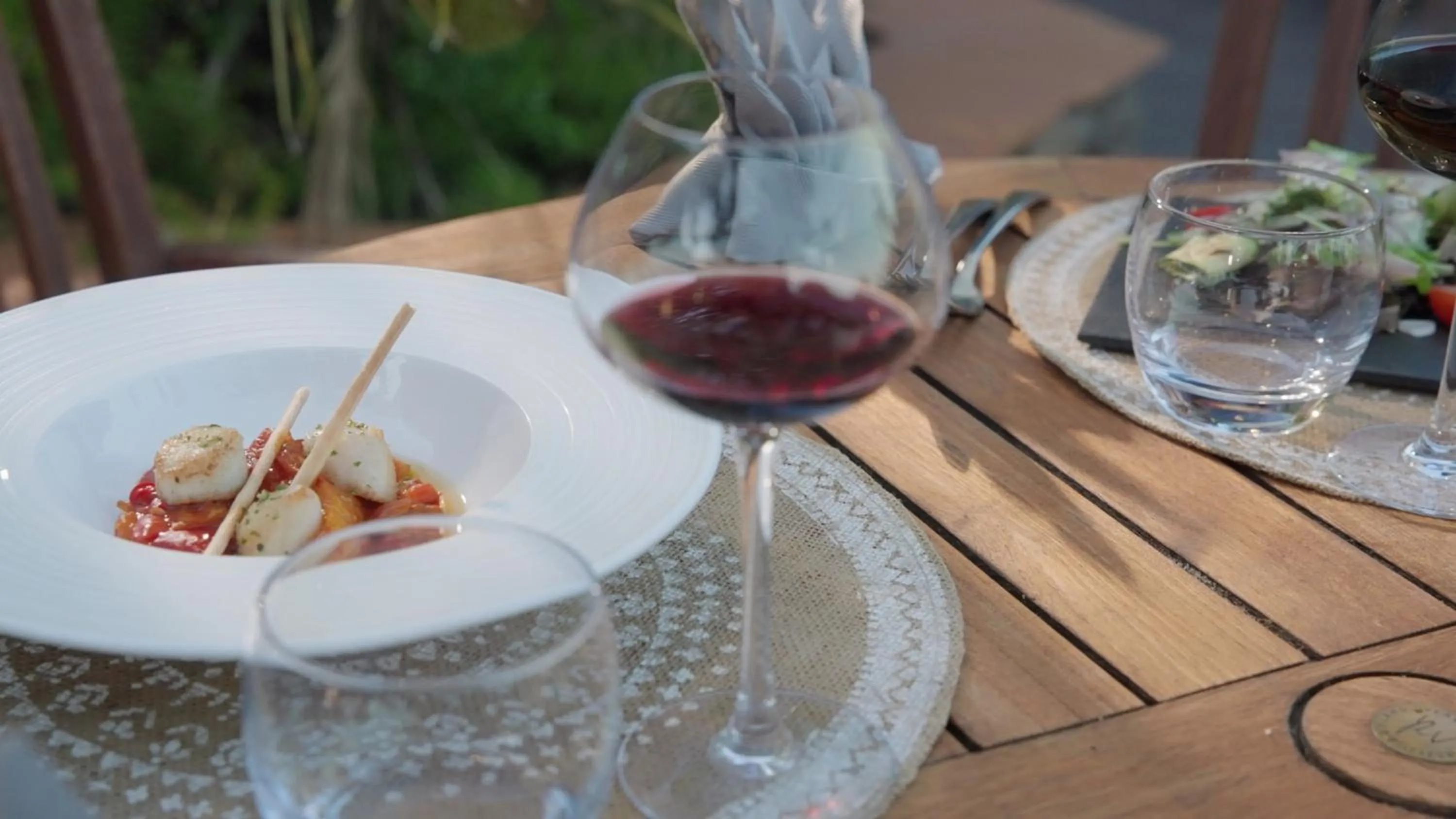 Food and drinks in Hôtel Beau Soleil