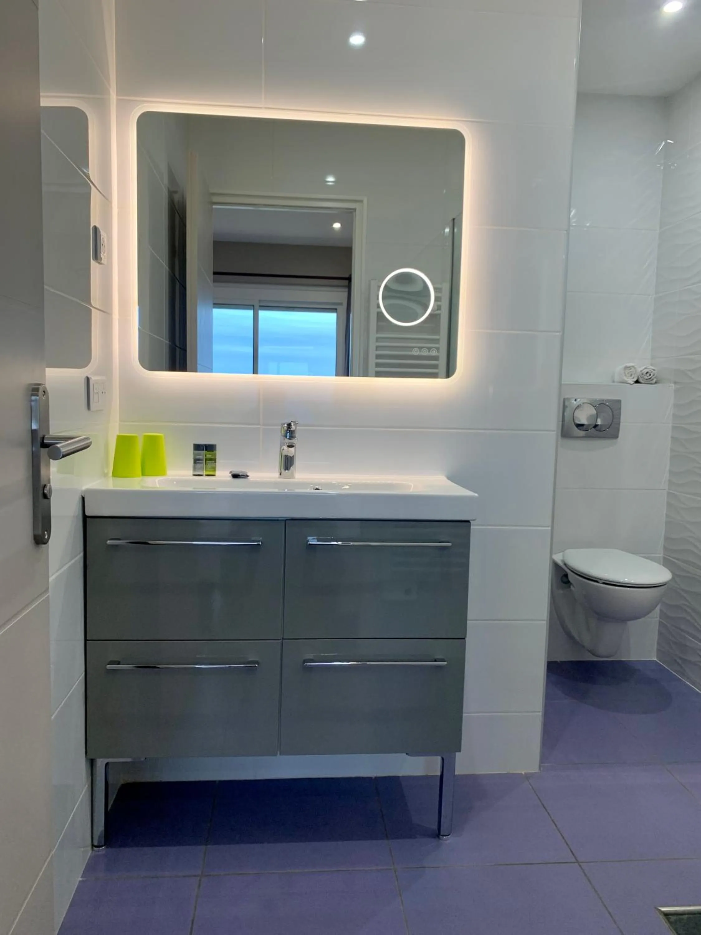 Bathroom in Hôtel Beau Soleil