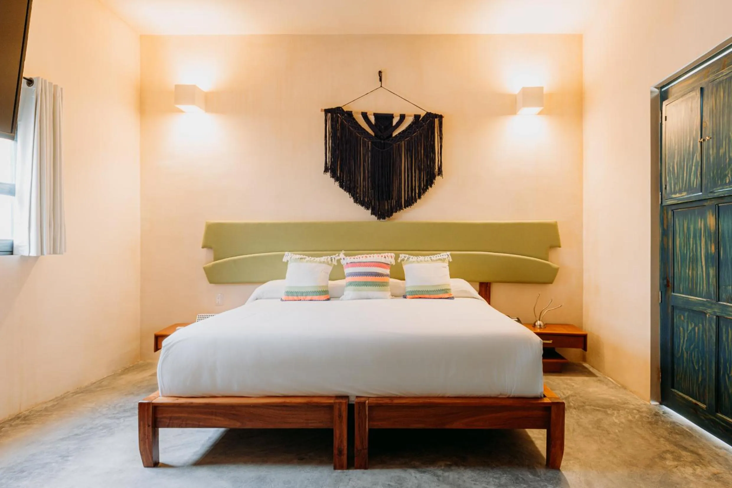 Bed in Waye Valladolid Centro - Sustainable, Authentic Experiences & Pet Friendly Boutique Hotel